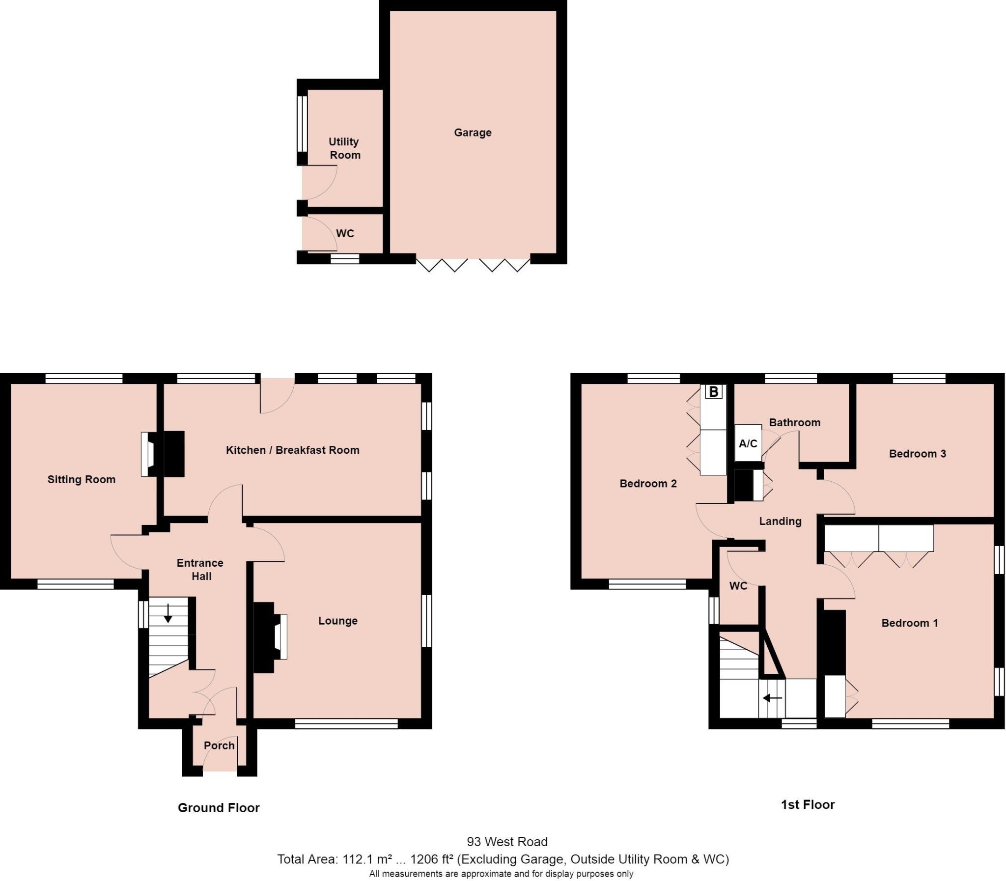 West Road, Nottage, Porthcawl, CF36 3RY floorplan