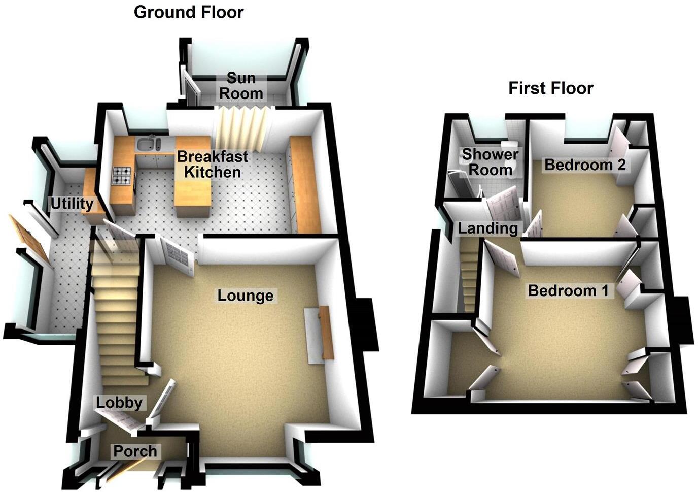 Exley Lane, Exley, Elland floorplan