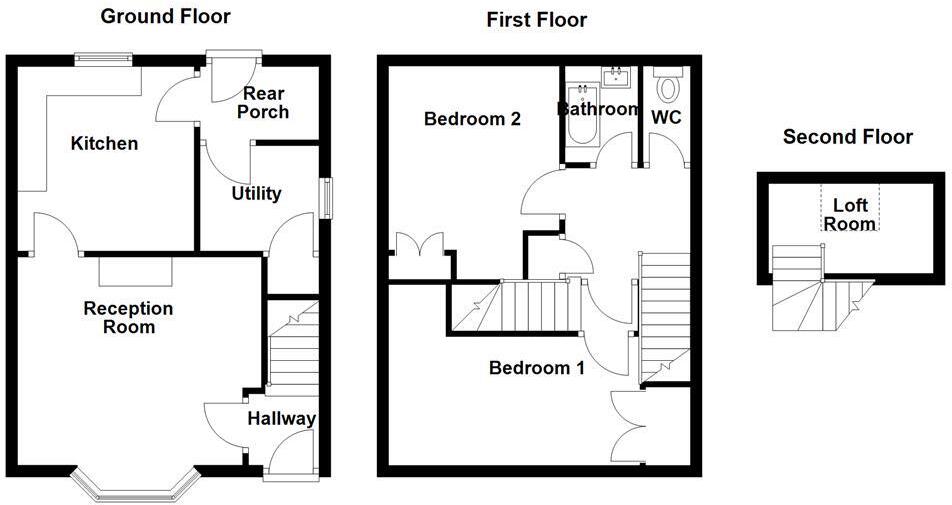 Hazel Avenue, Swinton floorplan