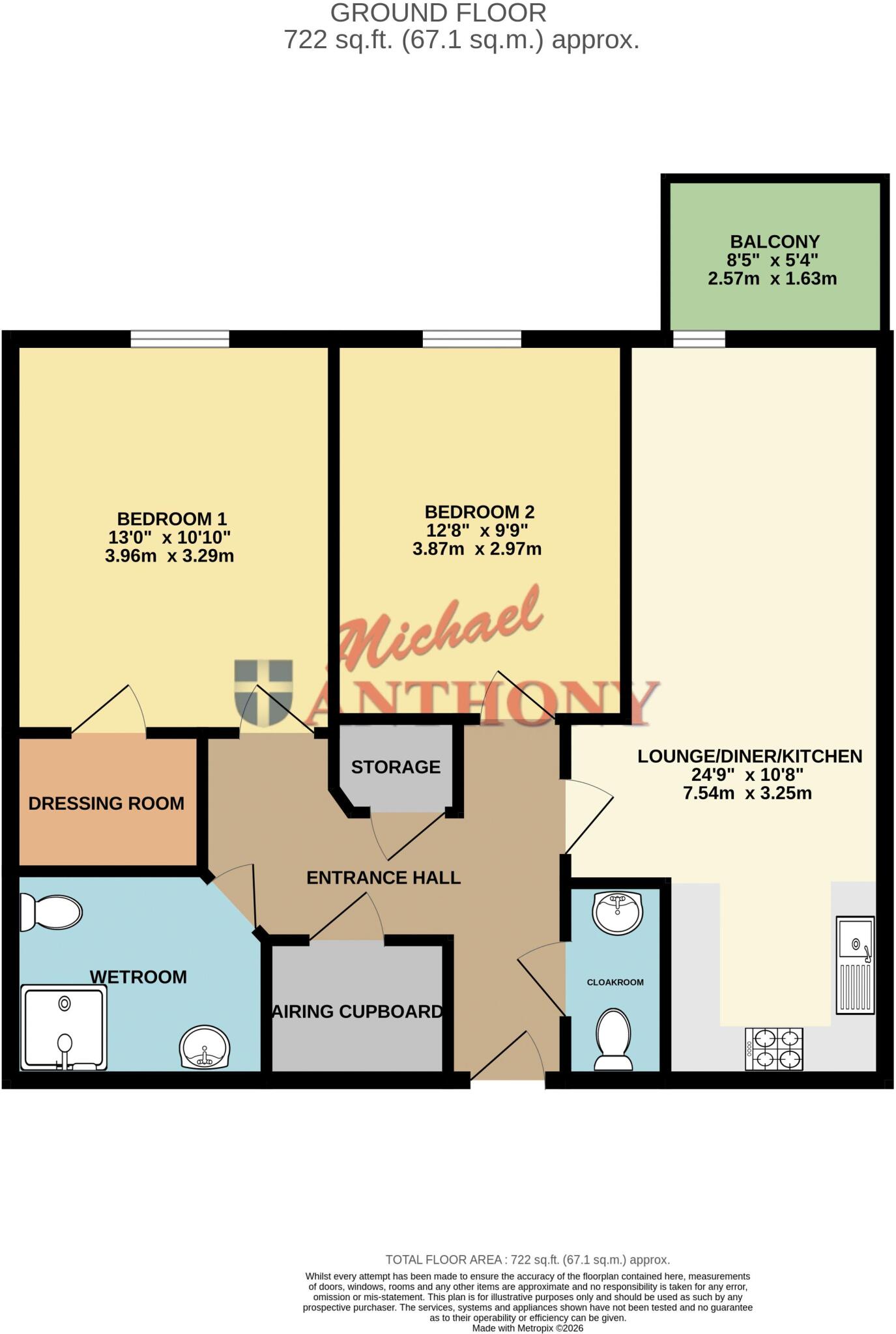 Bluebell House, Westcroft, Milton Keynes floorplan
