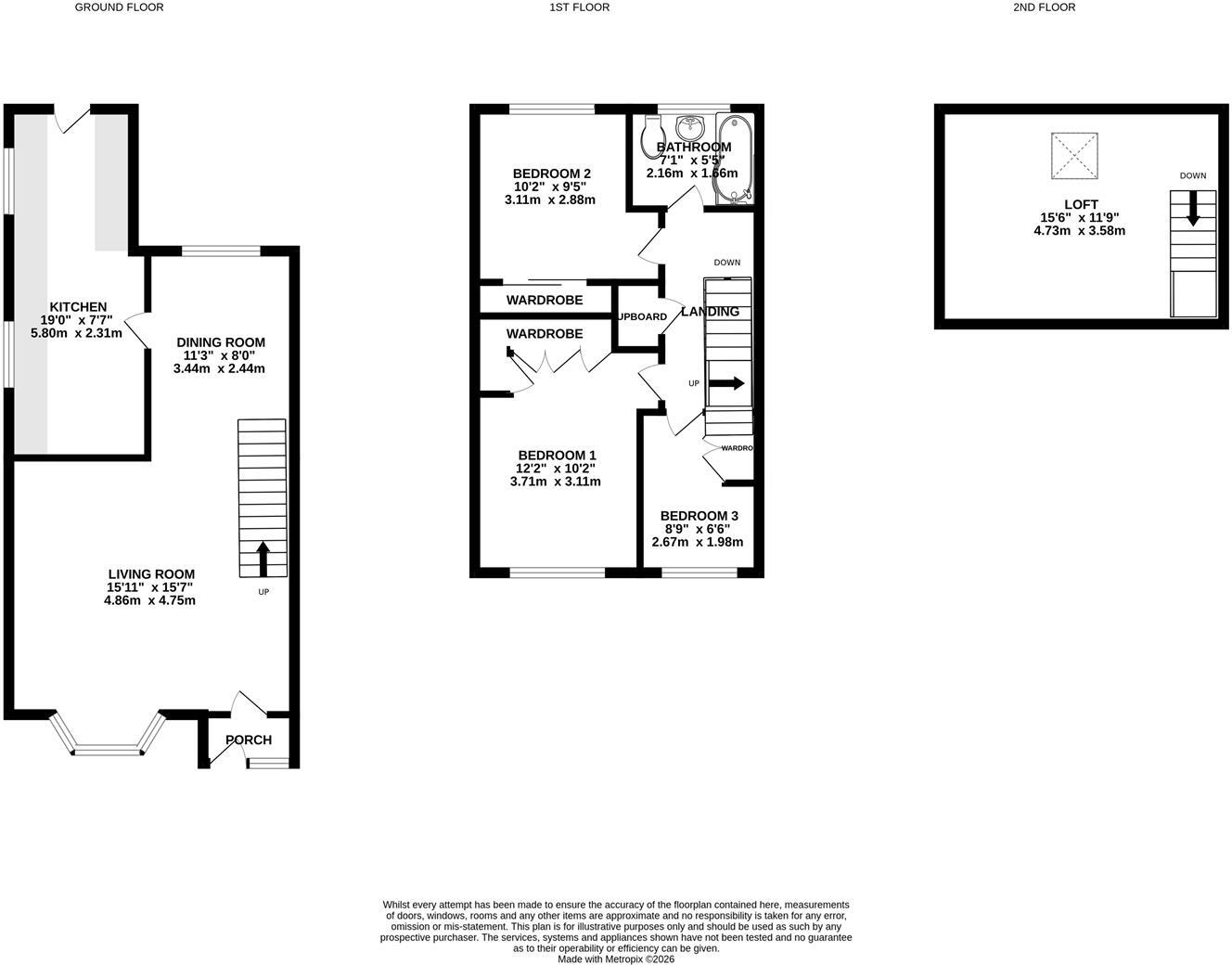 Jendale, Hull floorplan