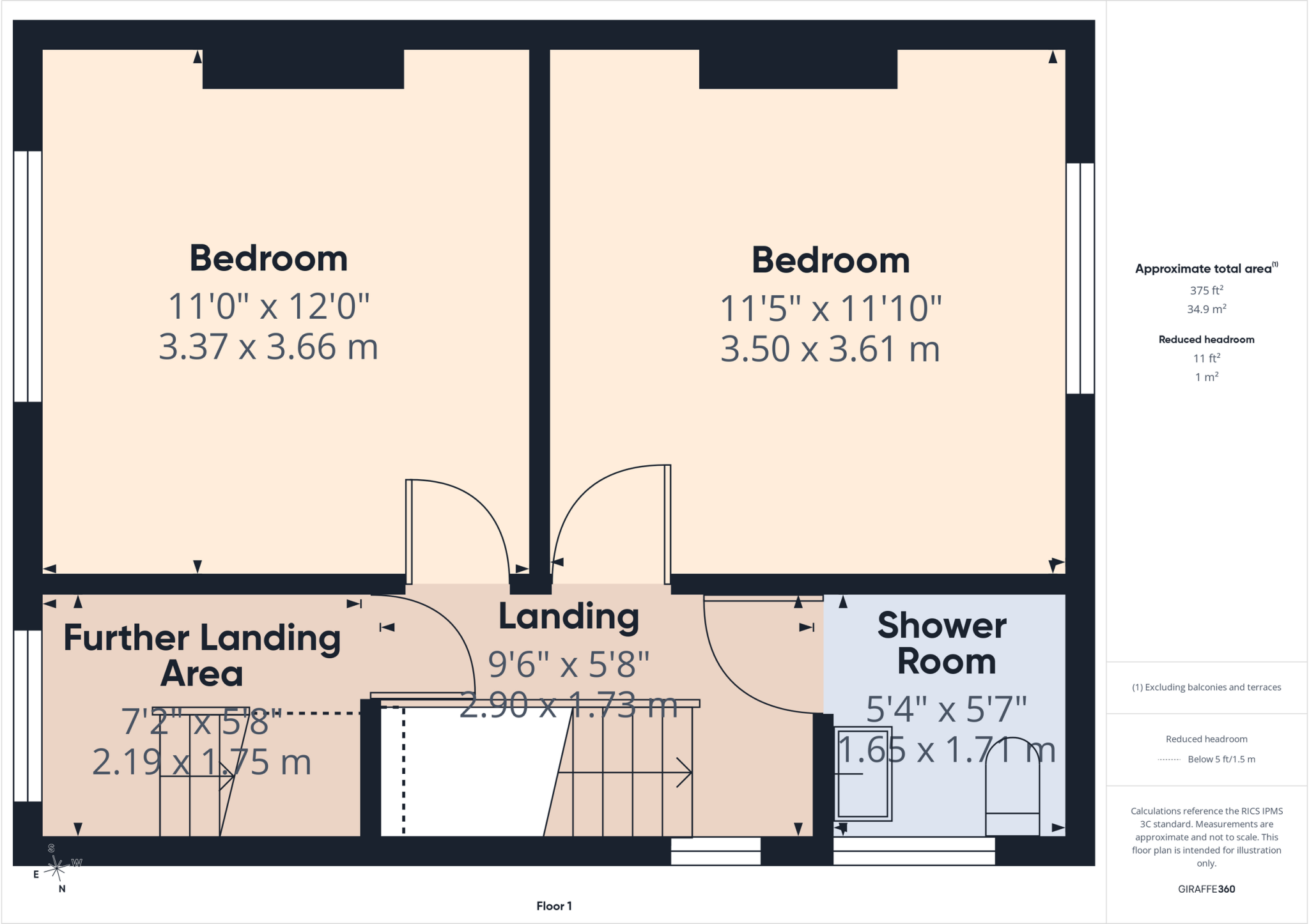 Elm Grove, Chaddesden, Derby floorplan