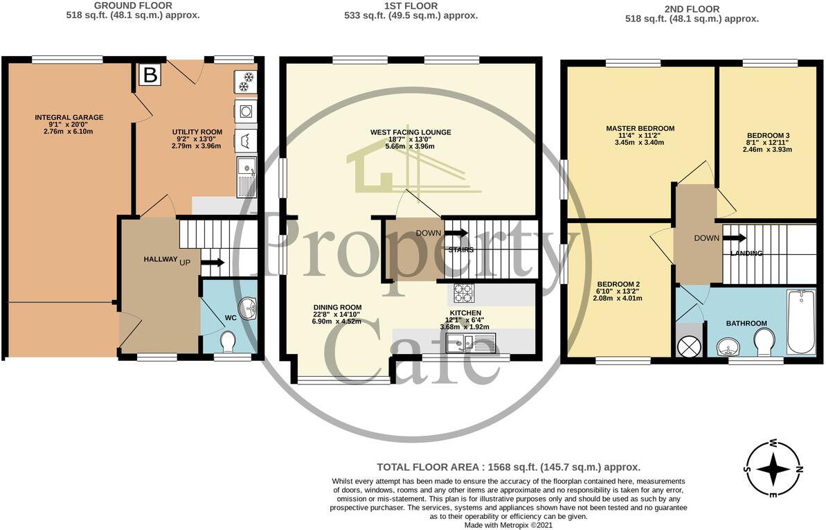 Green Lane, Bexhill-on-Sea, TN39 floorplan