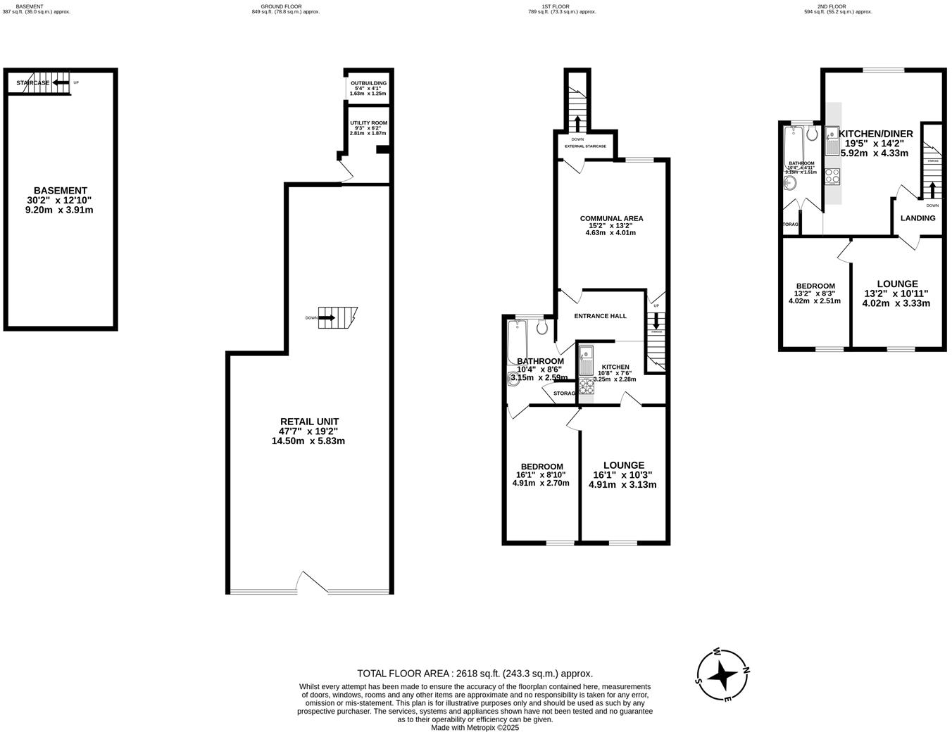 Market Street, Chorley floorplan