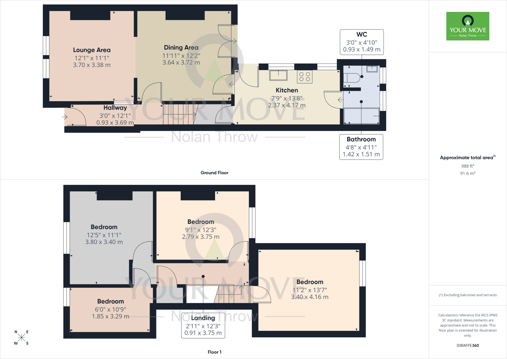 Bath Road, Kettering, Northamptonshire, NN16 floorplan