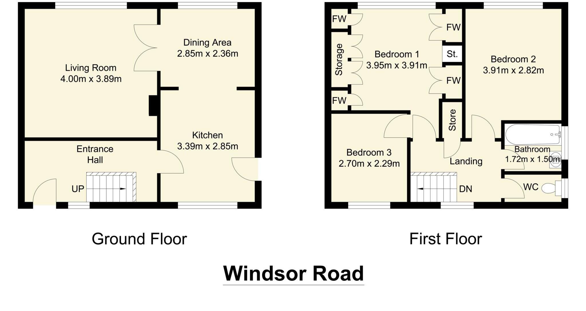Windsor Road, Howden Clough floorplan