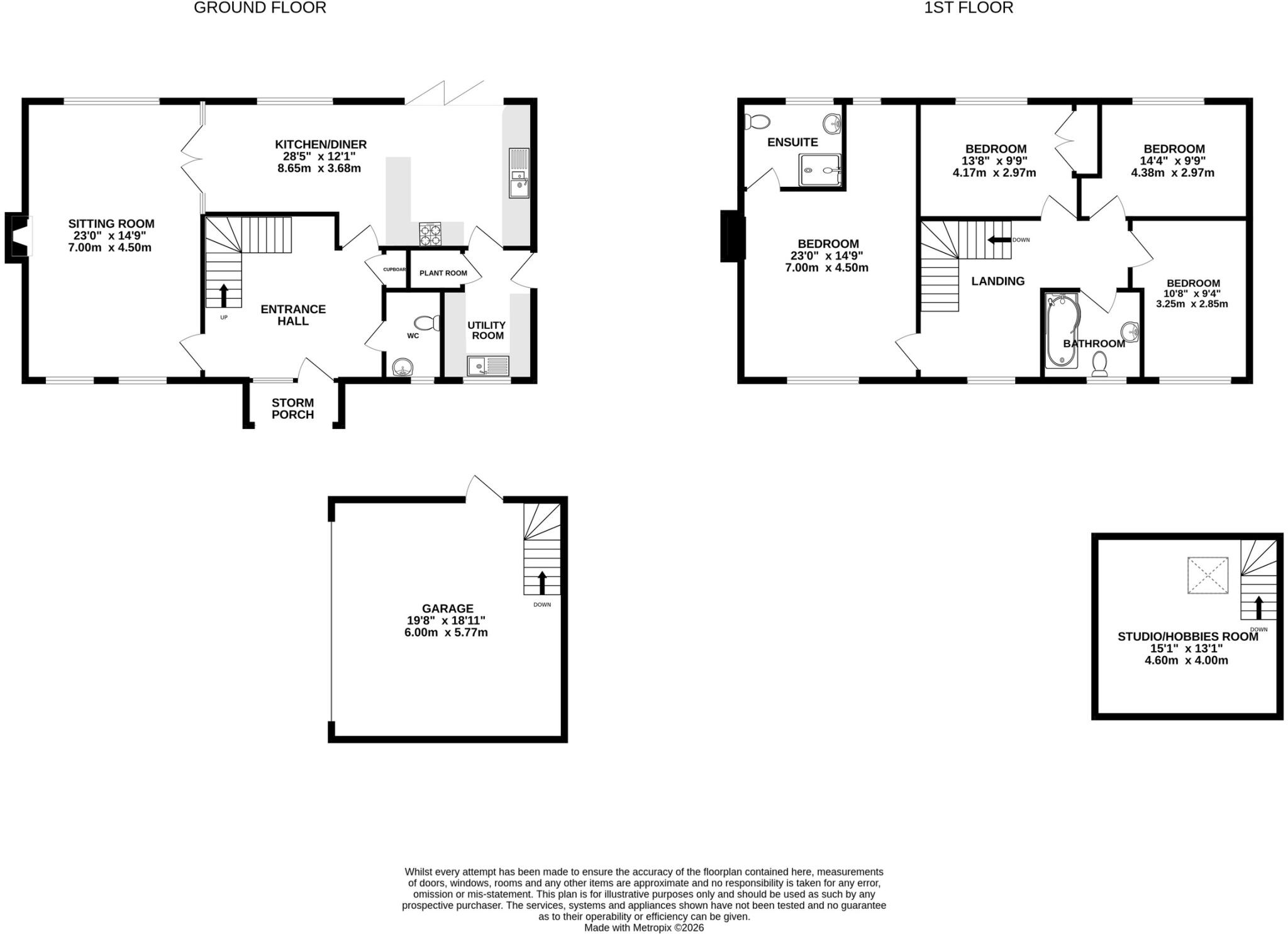 Blacksmiths Lane, Shapwick floorplan