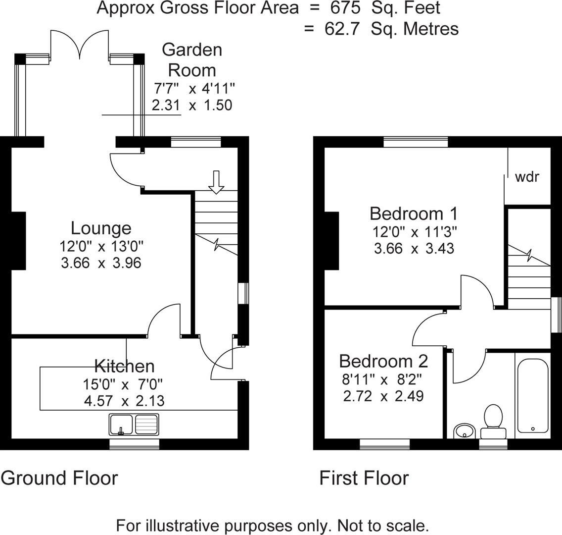 11, Sunnybank Drive, Greetland, Halifax floorplan
