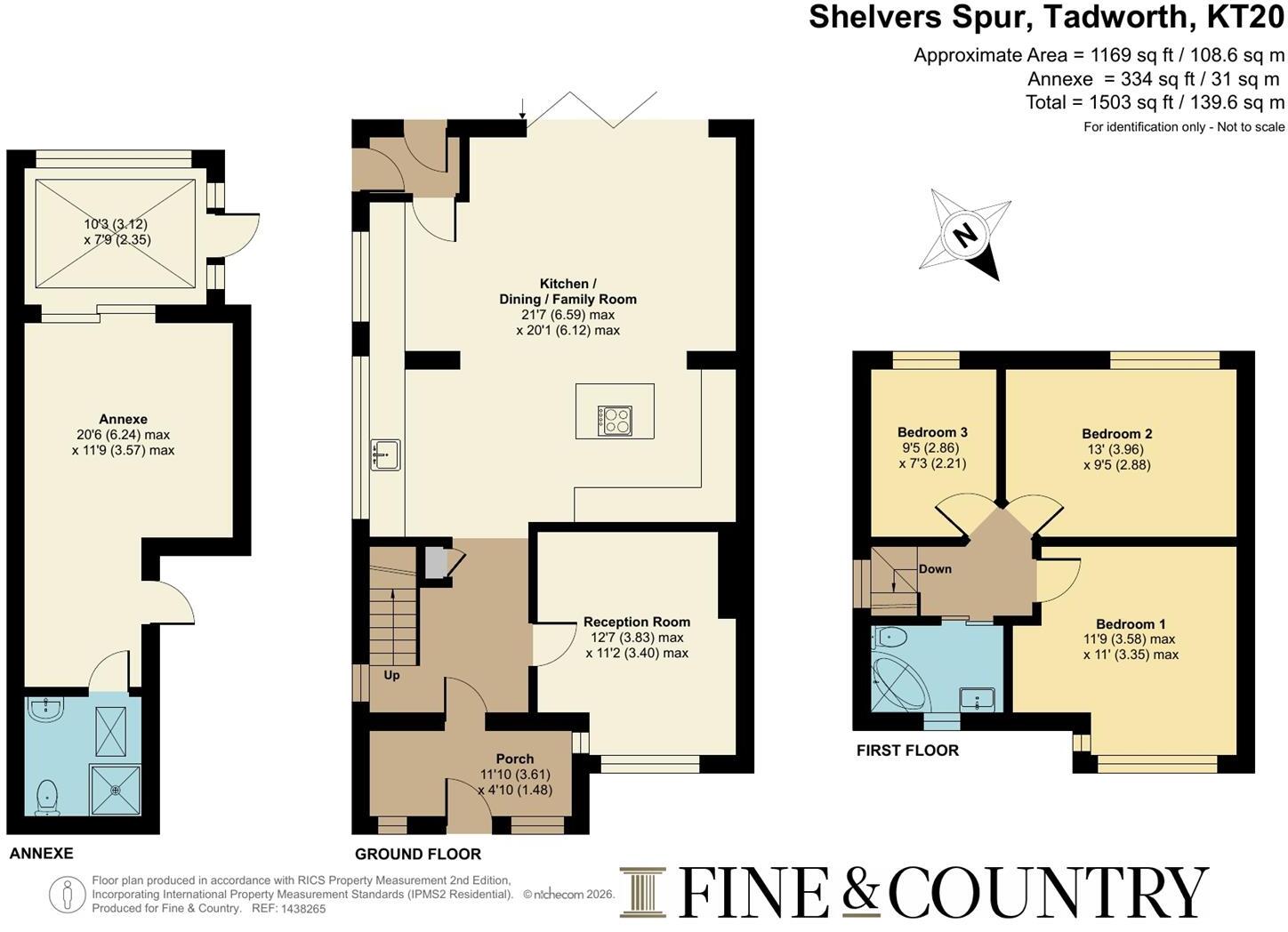 Shelvers Spur, Tadworth floorplan