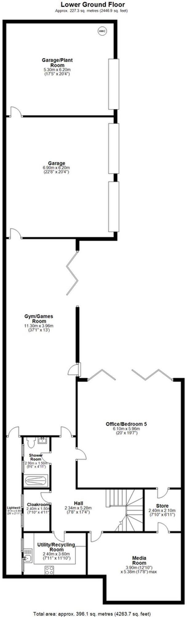 Moor Lane, Woodford, SK7 | Triple Garage | 4264 Sqft floorplan