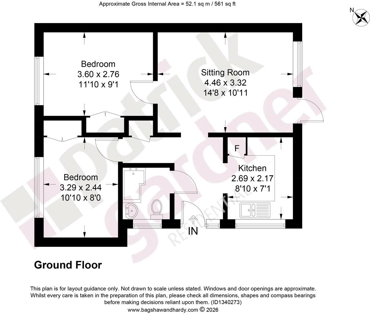 Elmswood, Great Bookham, KT23 floorplan
