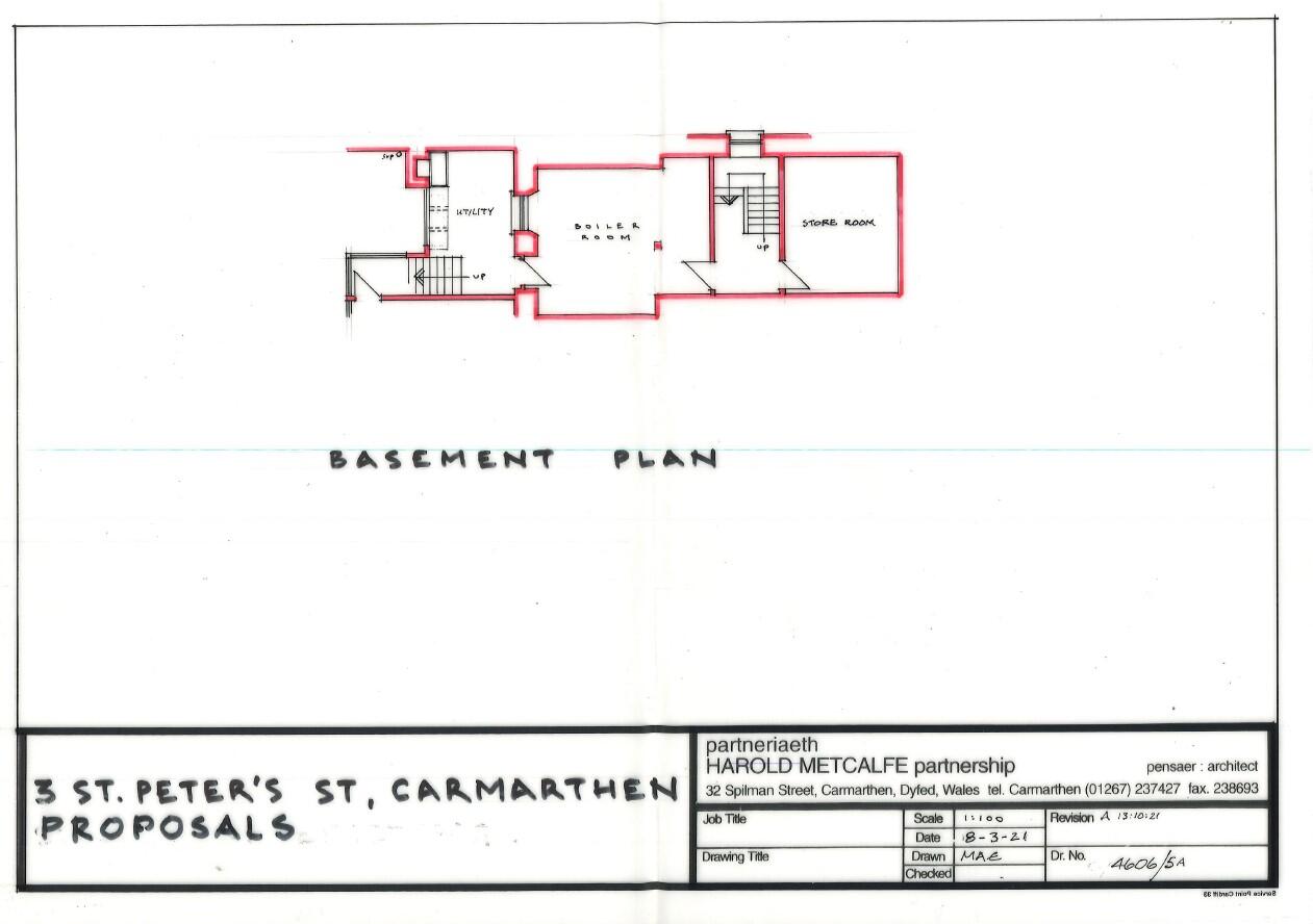 St. Peters Street, Carmarthen, Carmarthenshire, SA31 floorplan