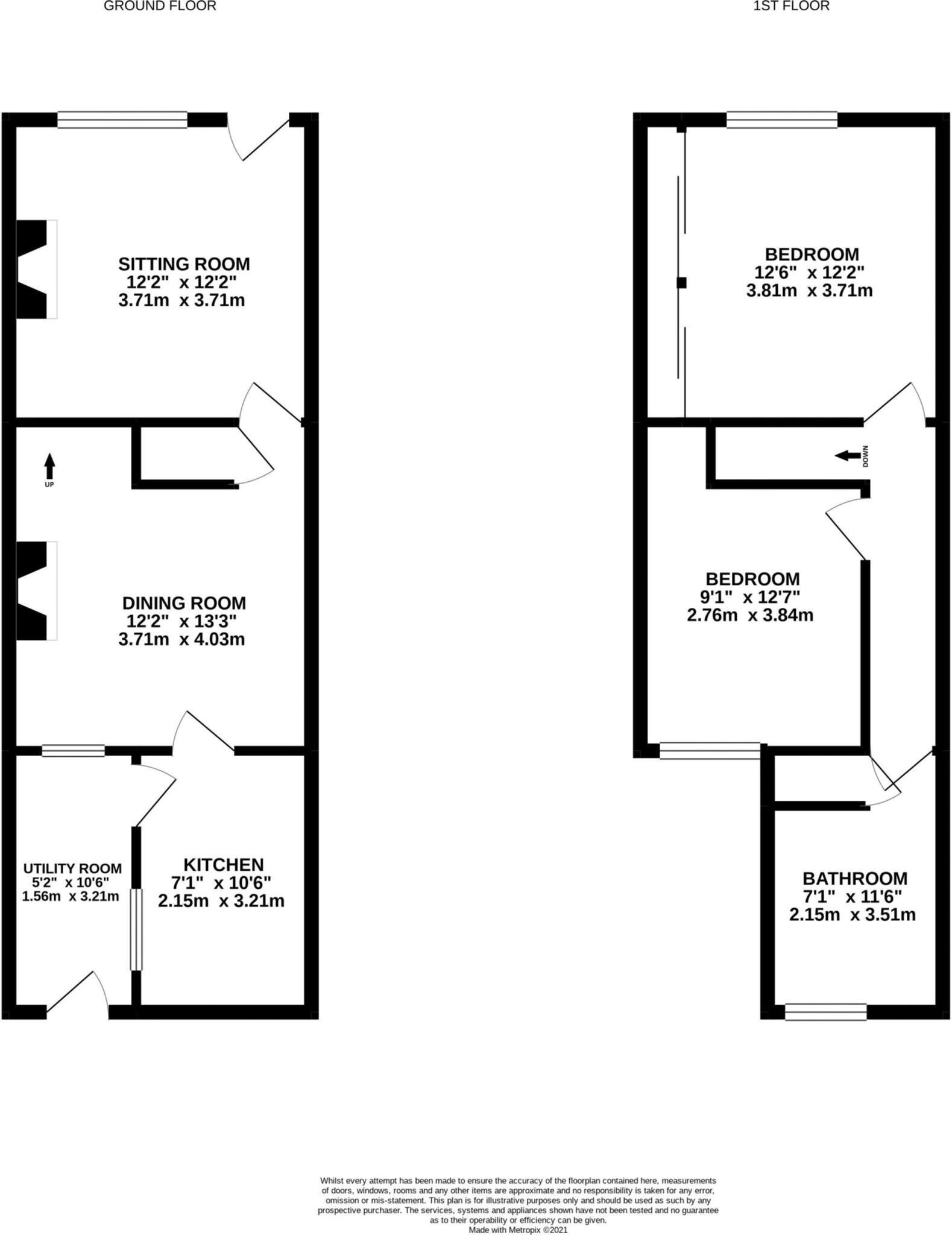 Severnside, Highley, WV16 floorplan