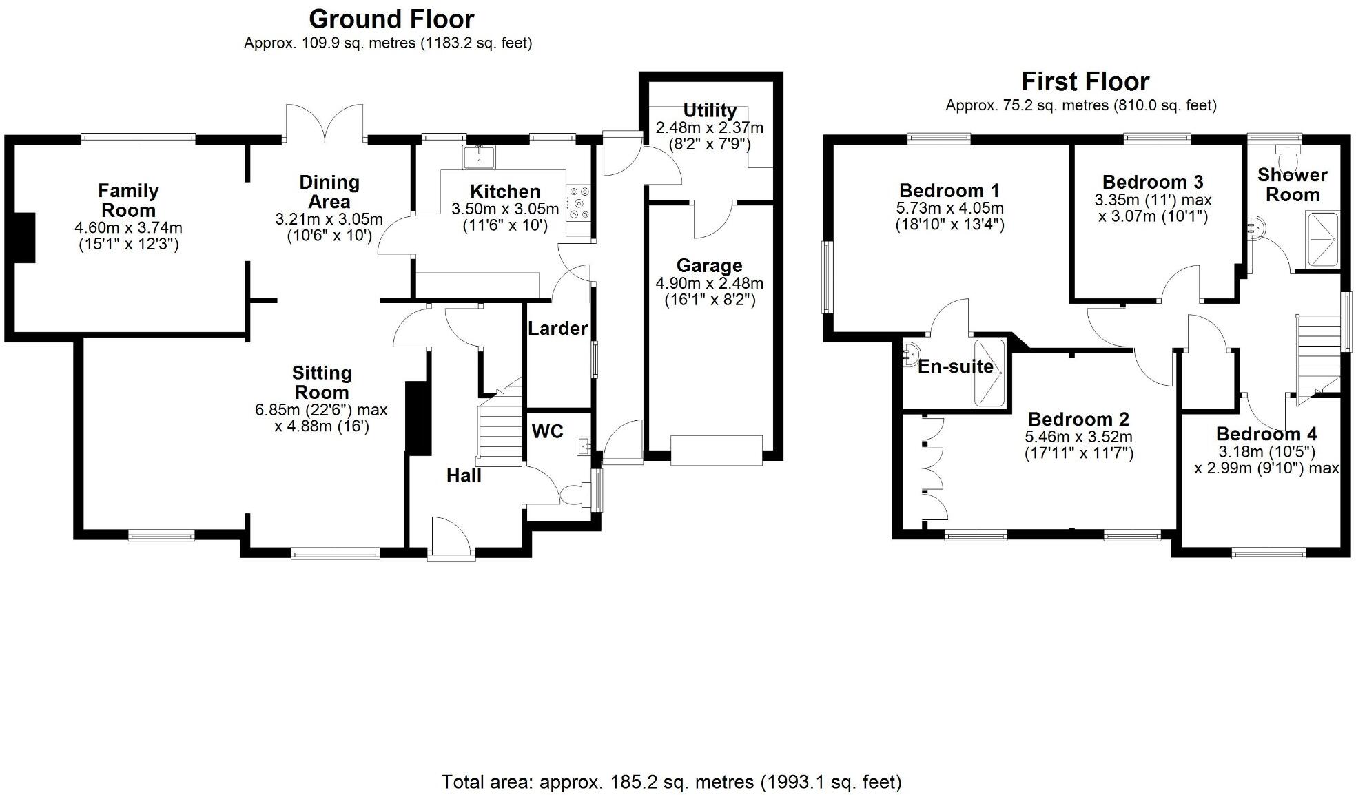 Crossway, Welwyn Garden City, Hertfordshire, AL8 floorplan