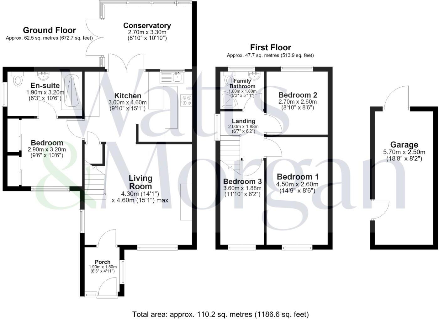 Westminster Way, Bridgend County Borough, CF31 4QX floorplan