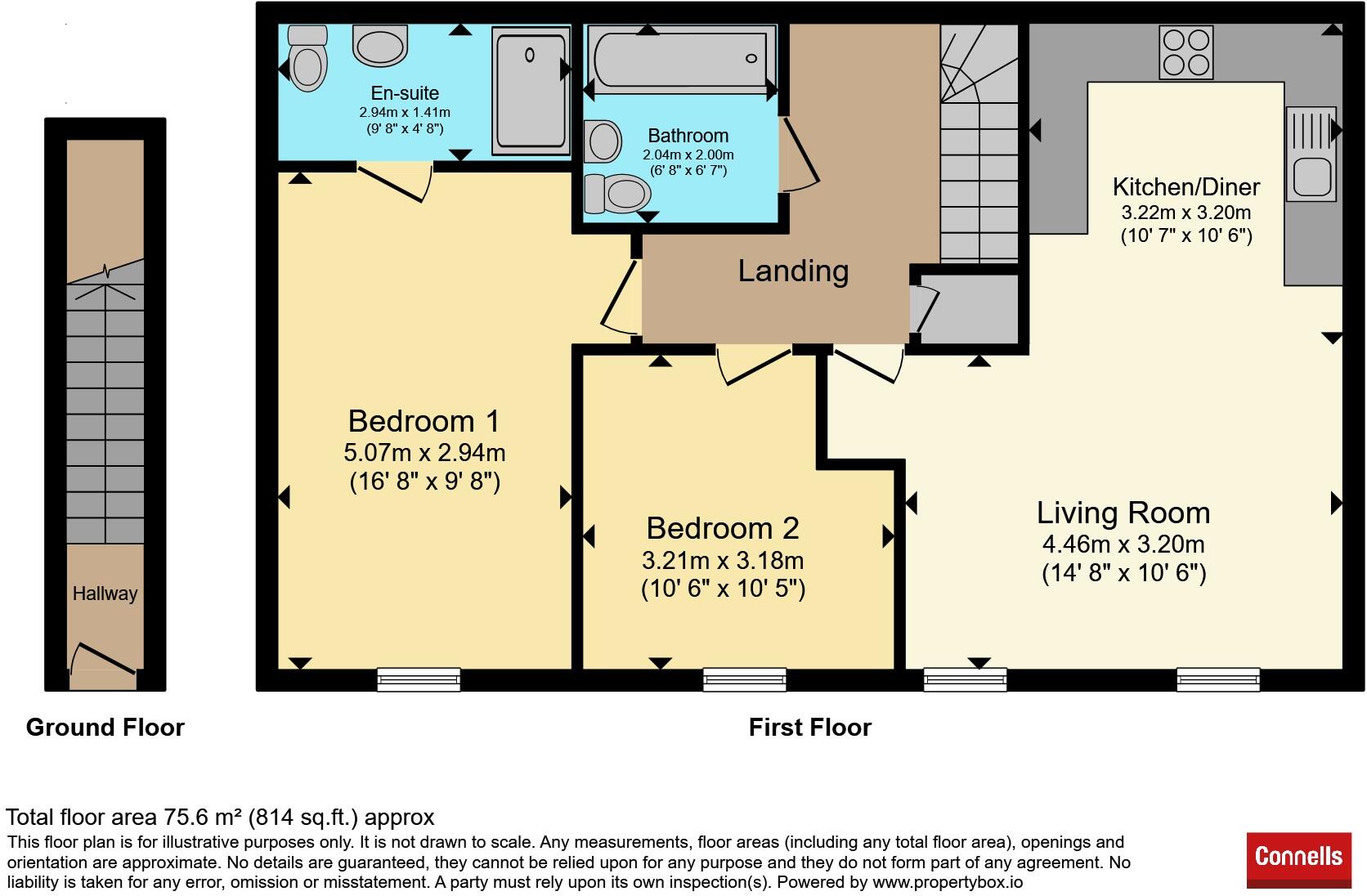 Corvus Mews, Sherford, Plymouth floorplan