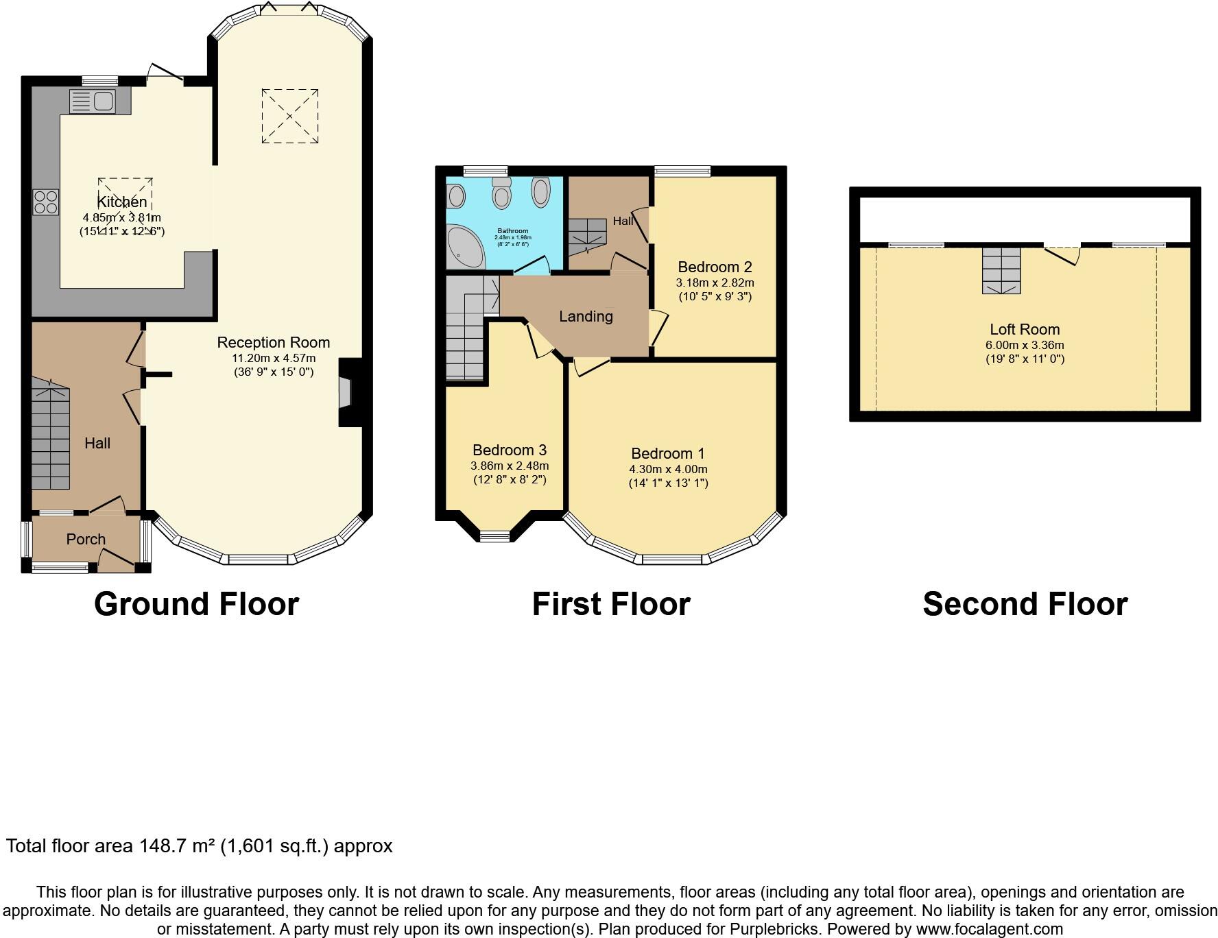 Nelson Road, London, E4 floorplan