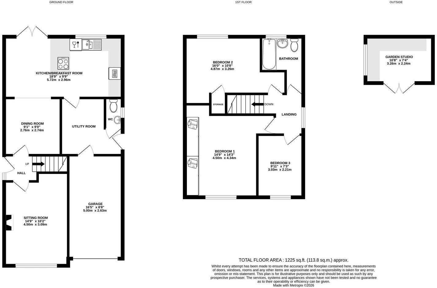 Burdon Drive, Bartestree, Hereford floorplan