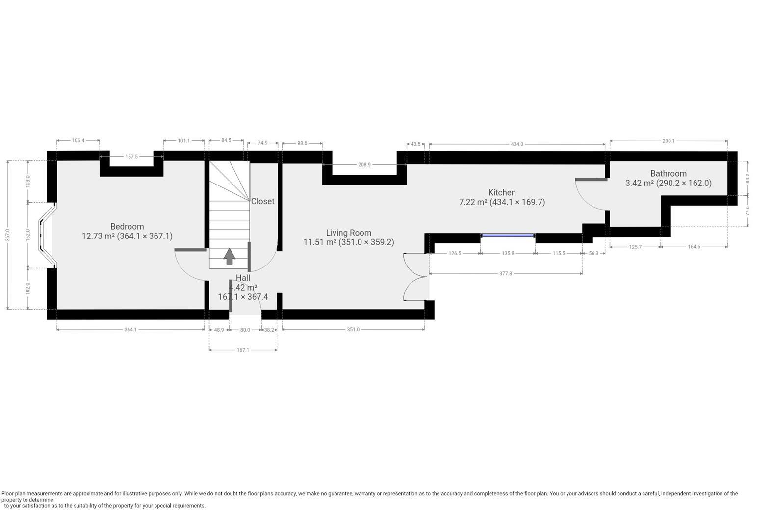 27/28 - Gresham Street - Student House floorplan