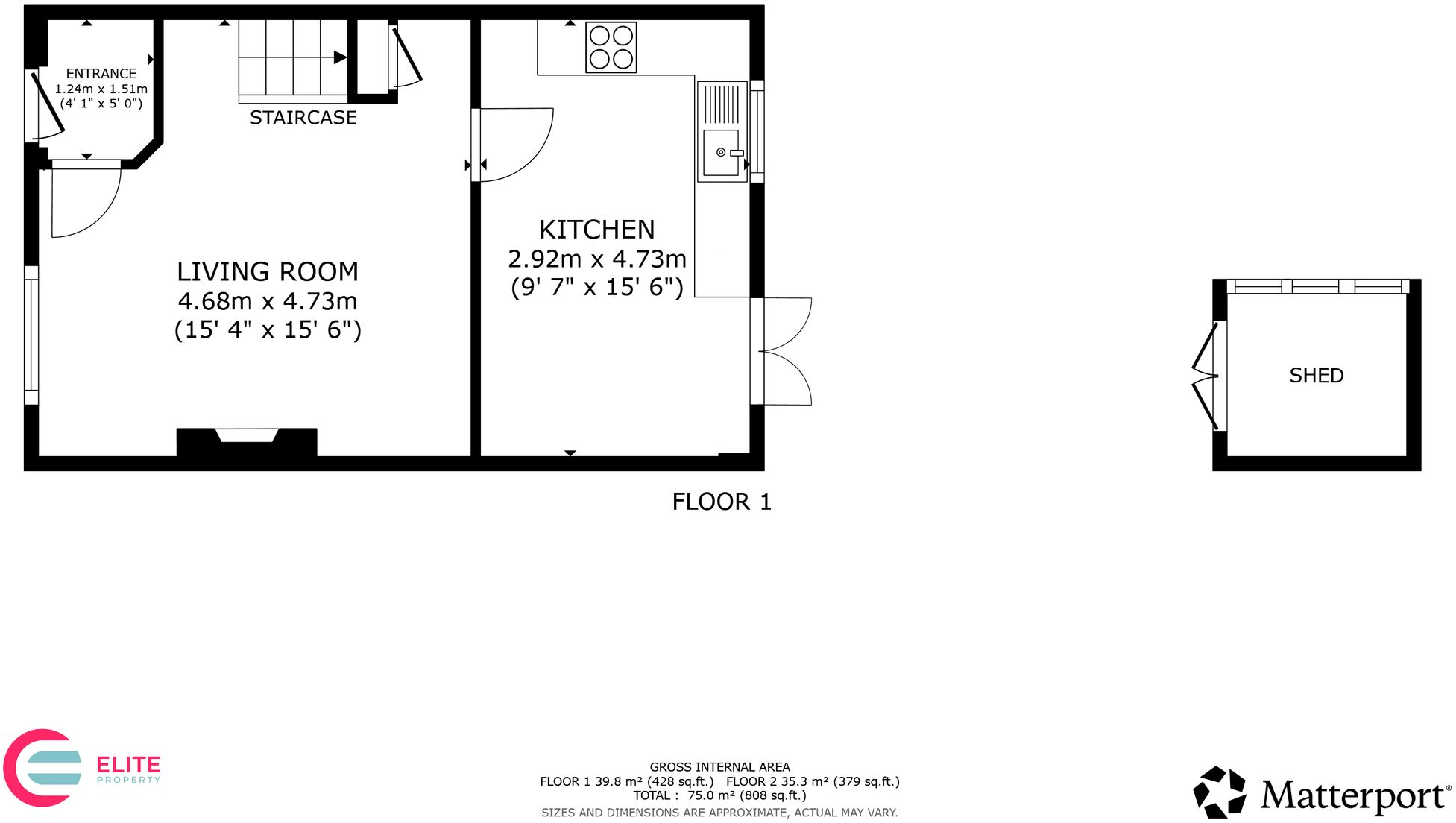 Huxterwell Drive, Balby, DN4 floorplan