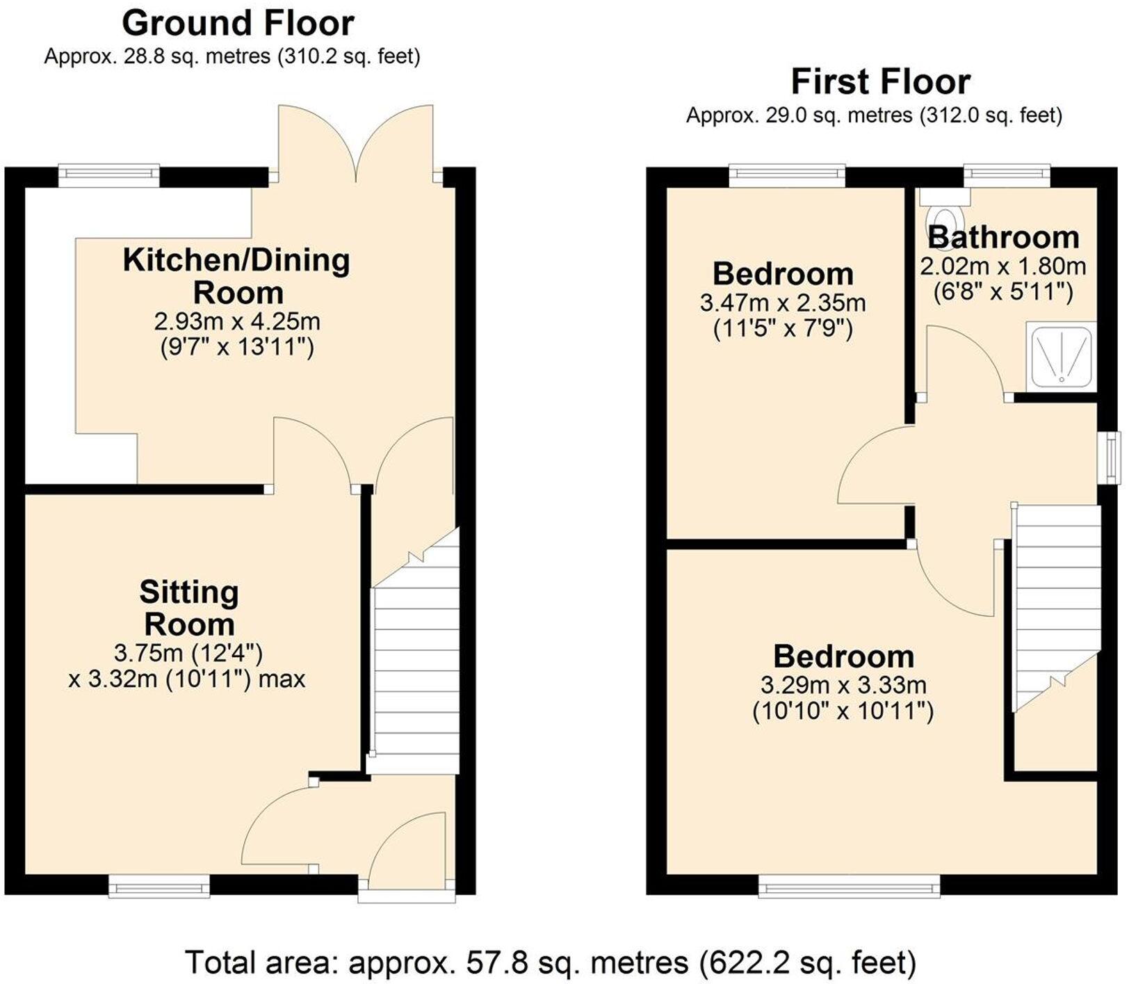 St. Richards Close, Atherton, M46 floorplan