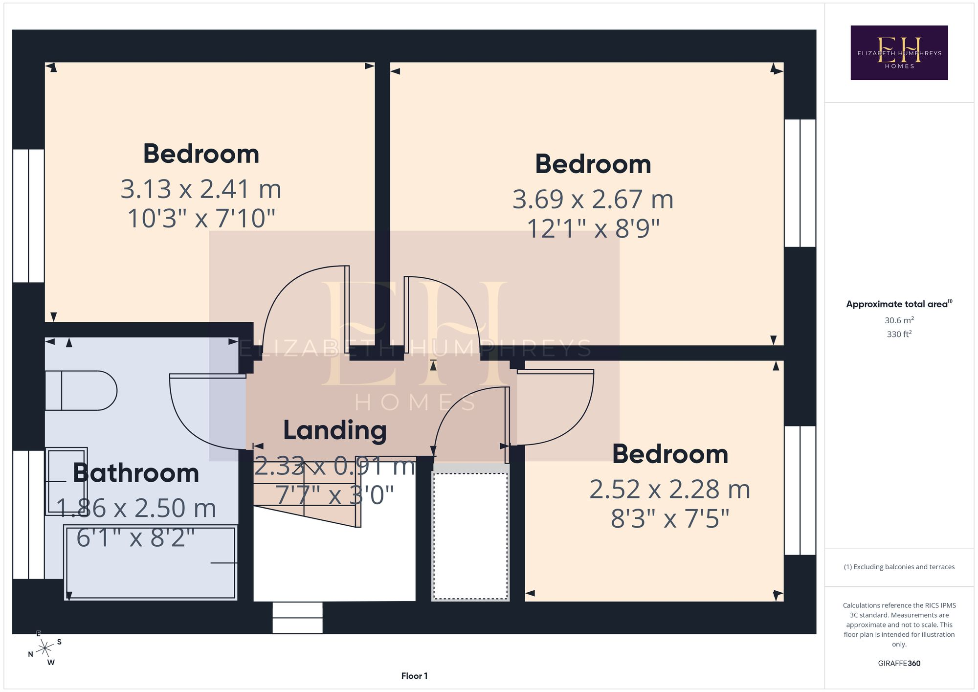 Beachcroft, Hadston, NE65 floorplan