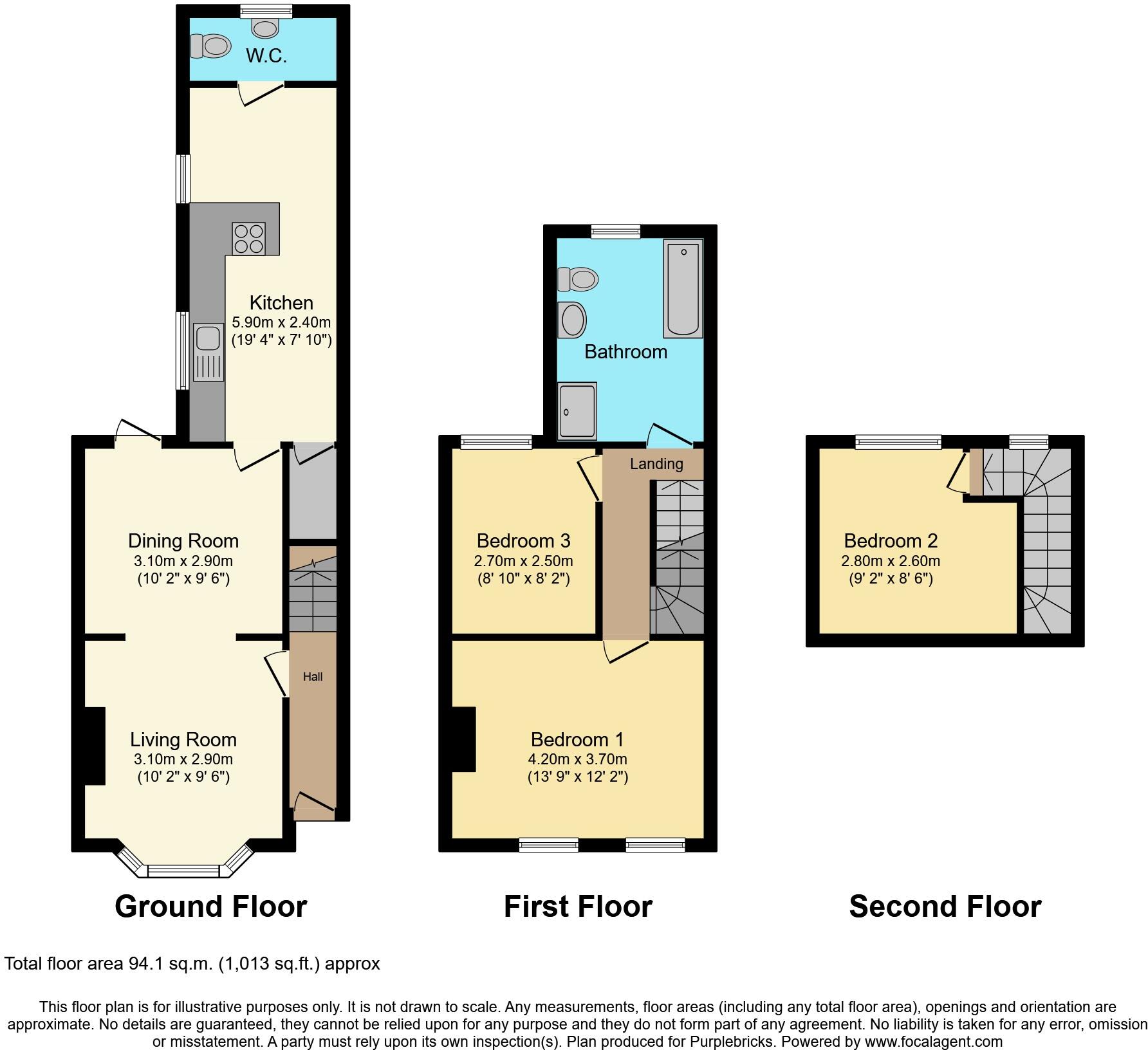 Steene Street, Northampton, NN5 floorplan