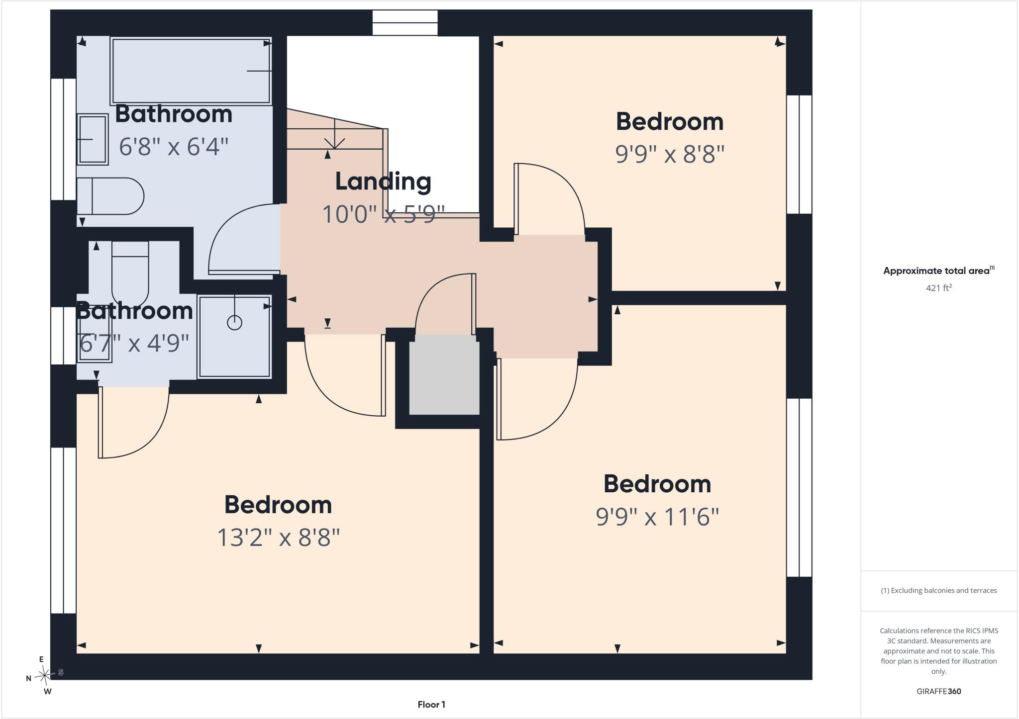 Clara View, Crawcrook, NE40 floorplan