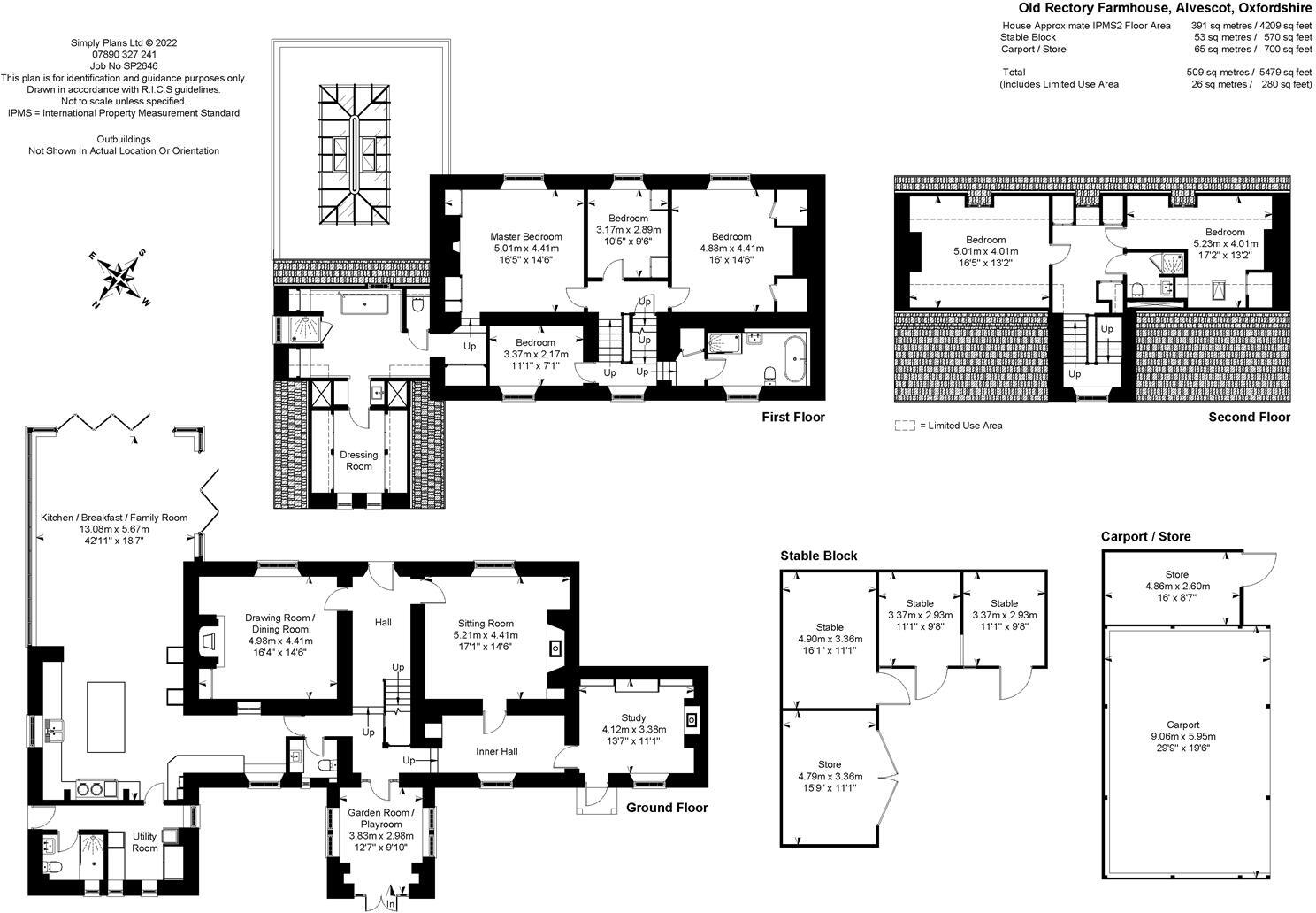 Alvescot, Oxfordshire floorplan
