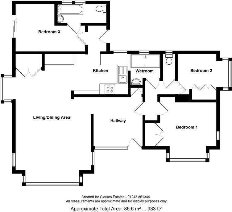 Bersted Street, Bognor Regis, PO22 9PR floorplan