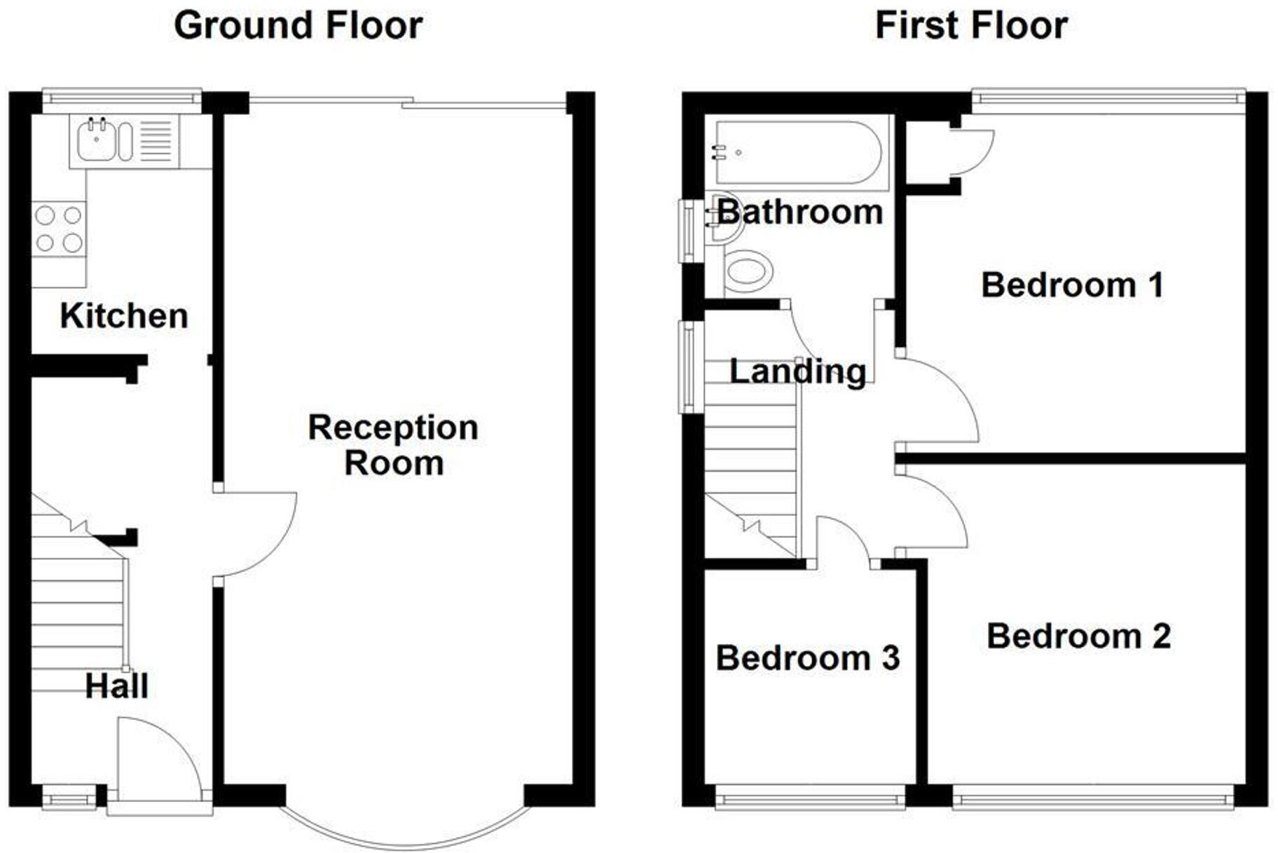 Cardigan Drive, Bury, BL9 floorplan