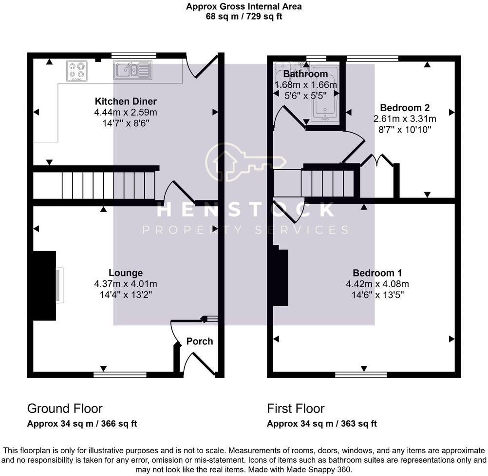 Gilmour Street, Middleton, Manchester, M24 floorplan