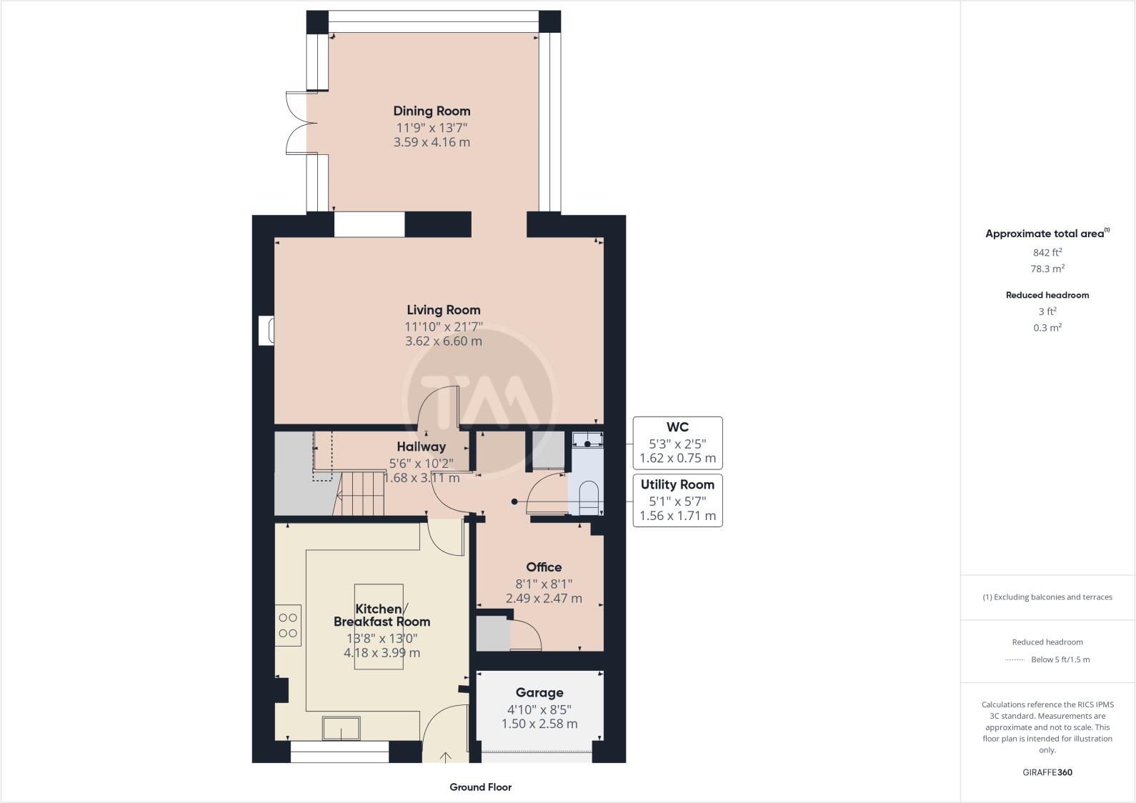 Hitchin Road, Upper Caldecote, Biggleswade, Bedfordshire, SG18 floorplan
