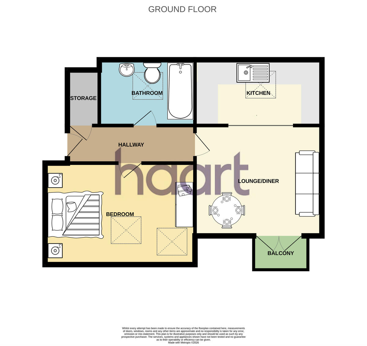 Hartington Street, Loughborough floorplan