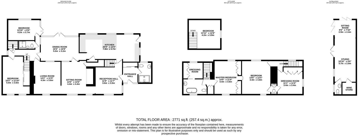 Brooms, Langley Lower Green, Essex, CB11 4SB floorplan