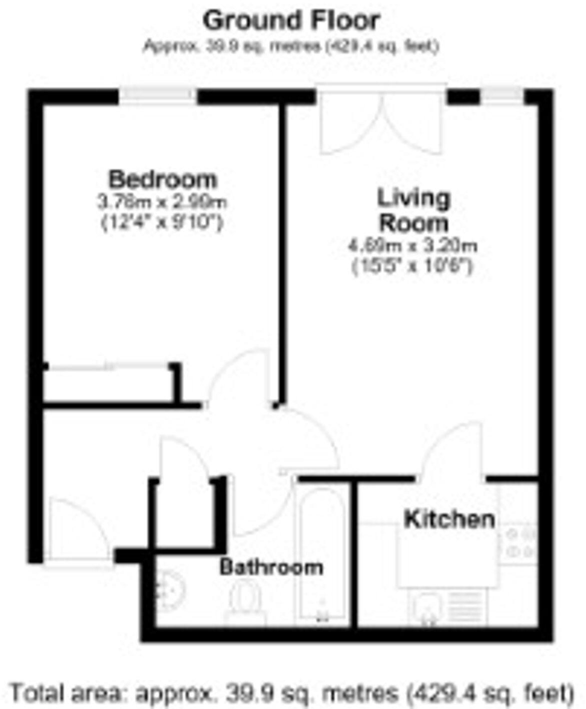 Kings Road, Westlands, RH13 floorplan