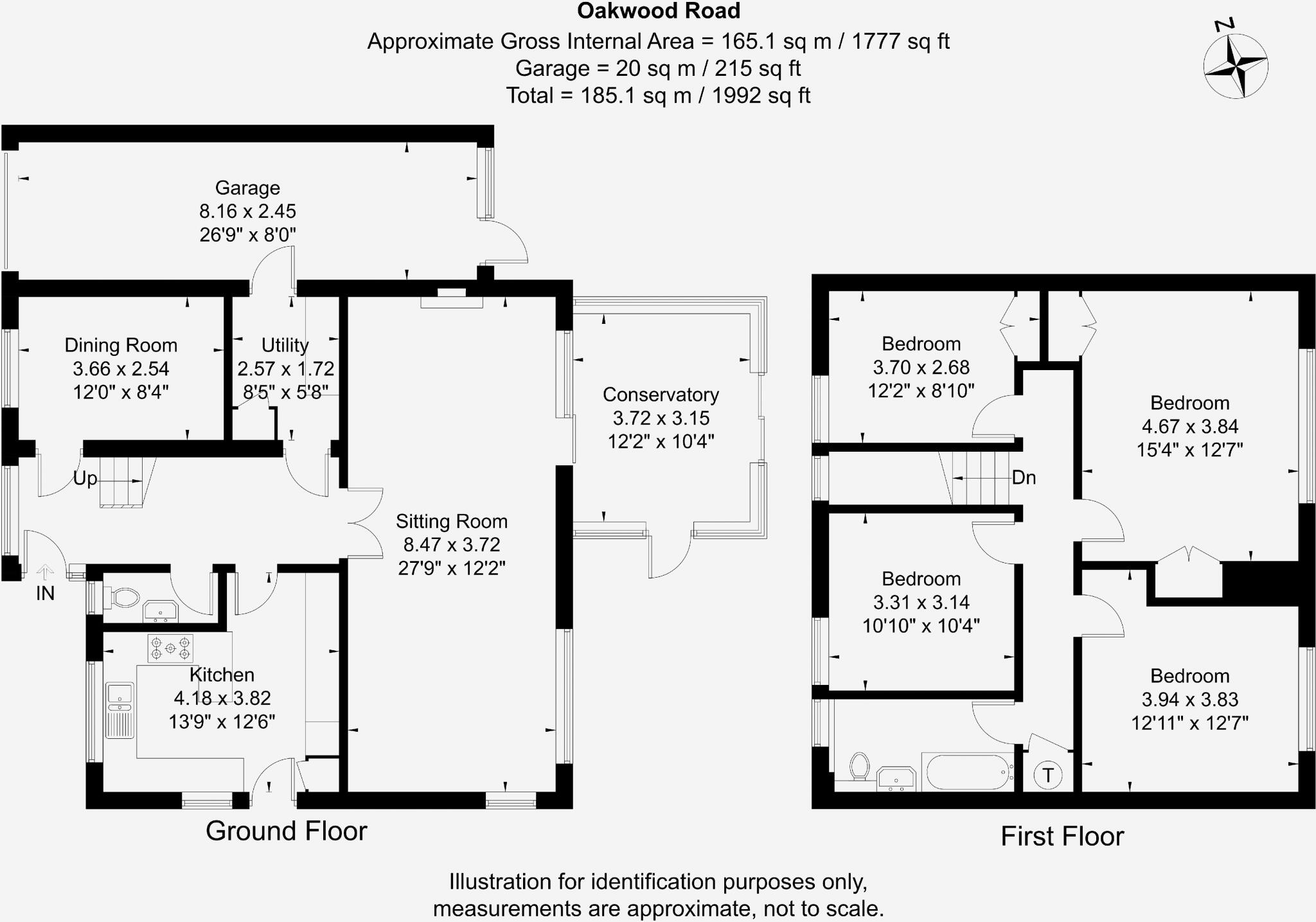 Oakwood Road, Windlesham floorplan