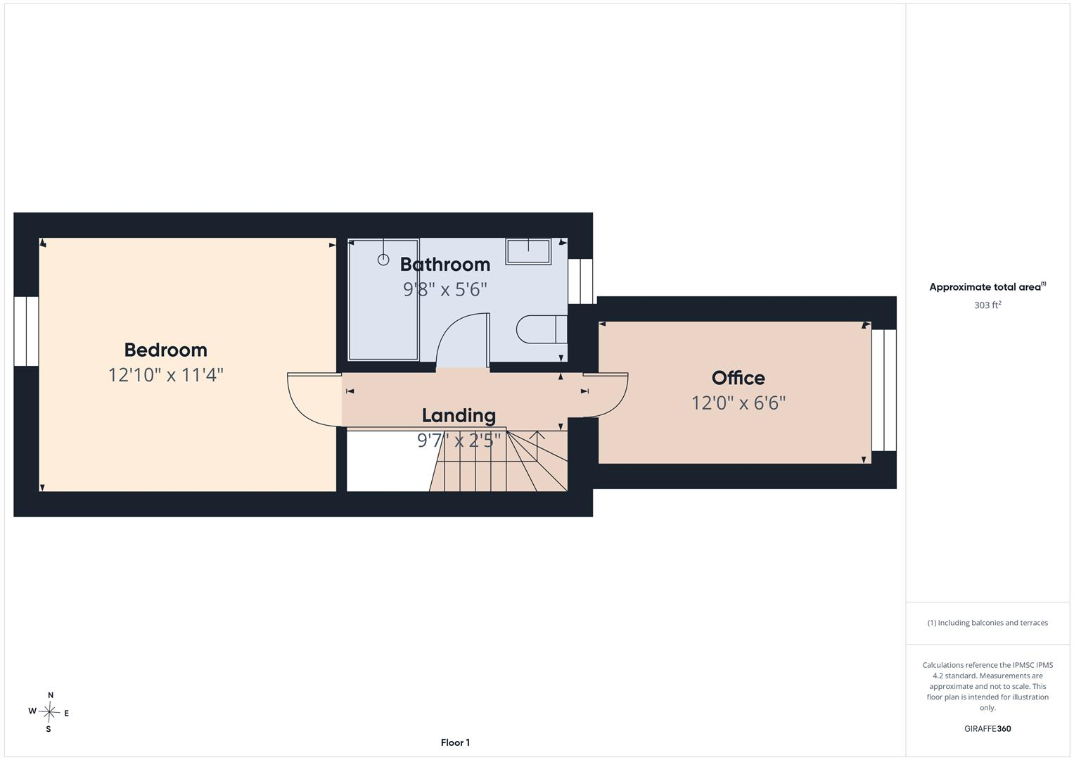 Radcliffe Road, Hitchin, Hertfordshire floorplan