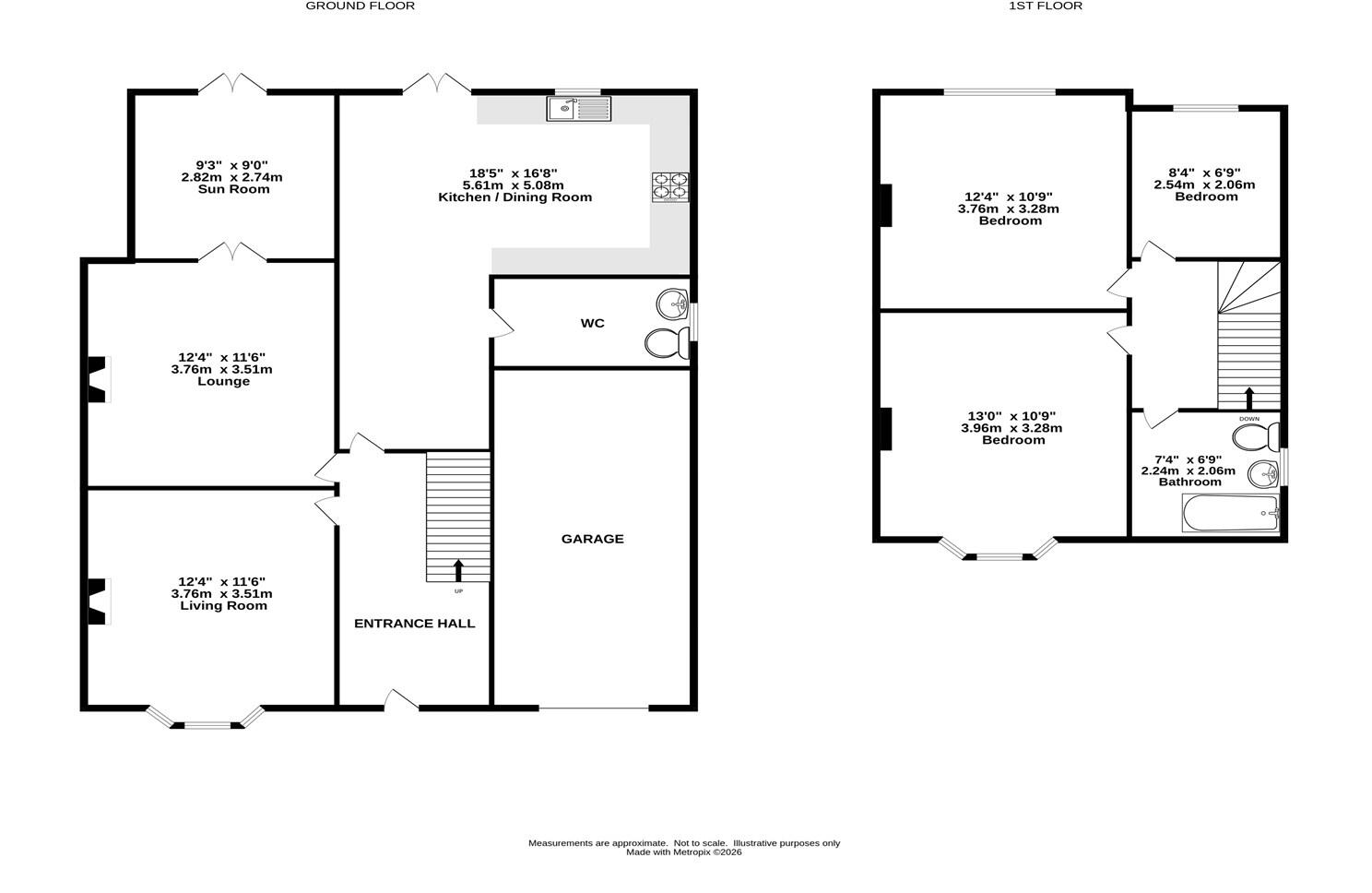 Highfield Avenue, Appleton, Warrington floorplan
