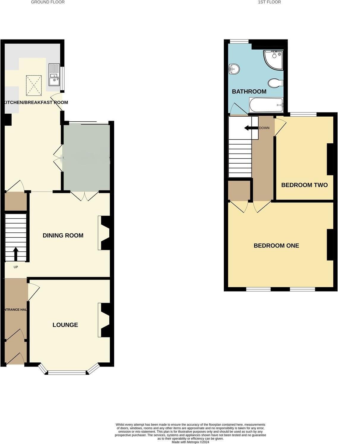 Greenbrook Terrace, Taunton, Somerset floorplan