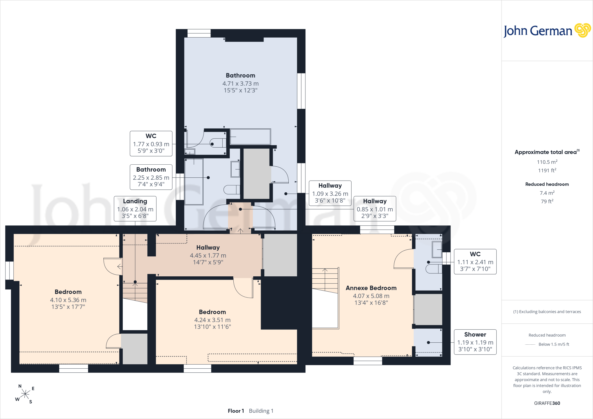 Seighford, Stafford floorplan