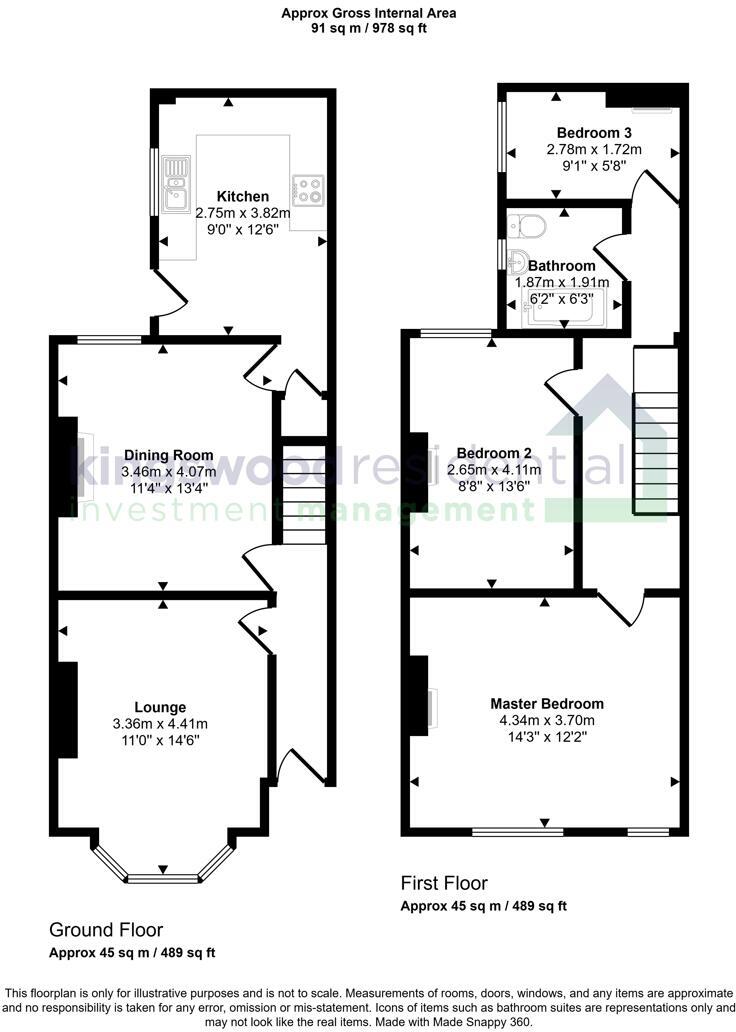 St. Chads Road, Nottingham, NG3 2AU floorplan