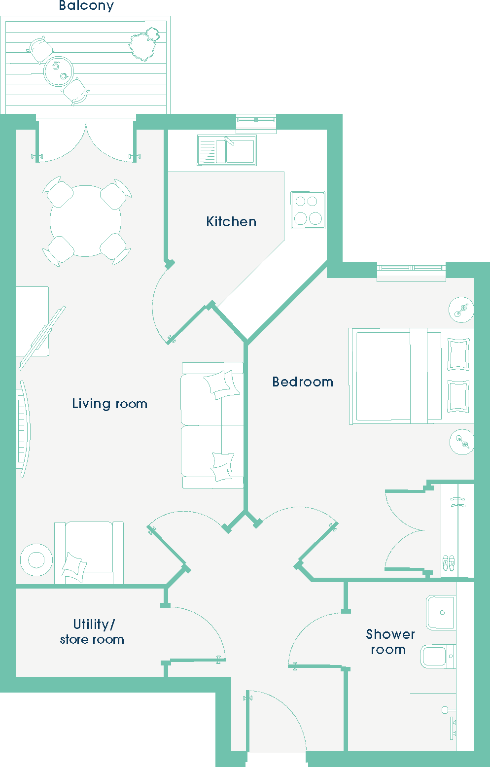 The Folds, School Brow, Romiley, Stockport, SK6 floorplan