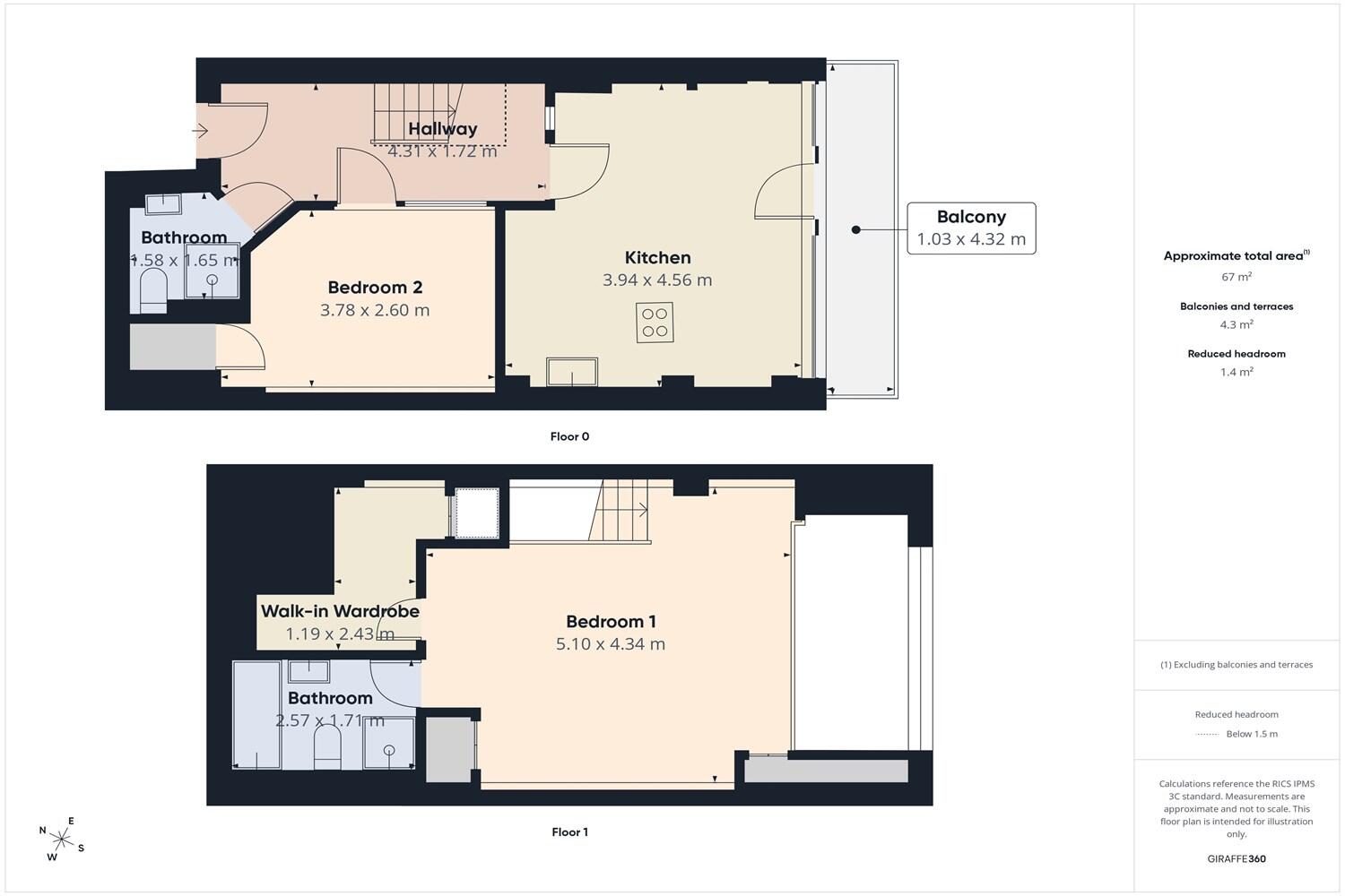 Crusader House, Thurland Street, Nottingham floorplan