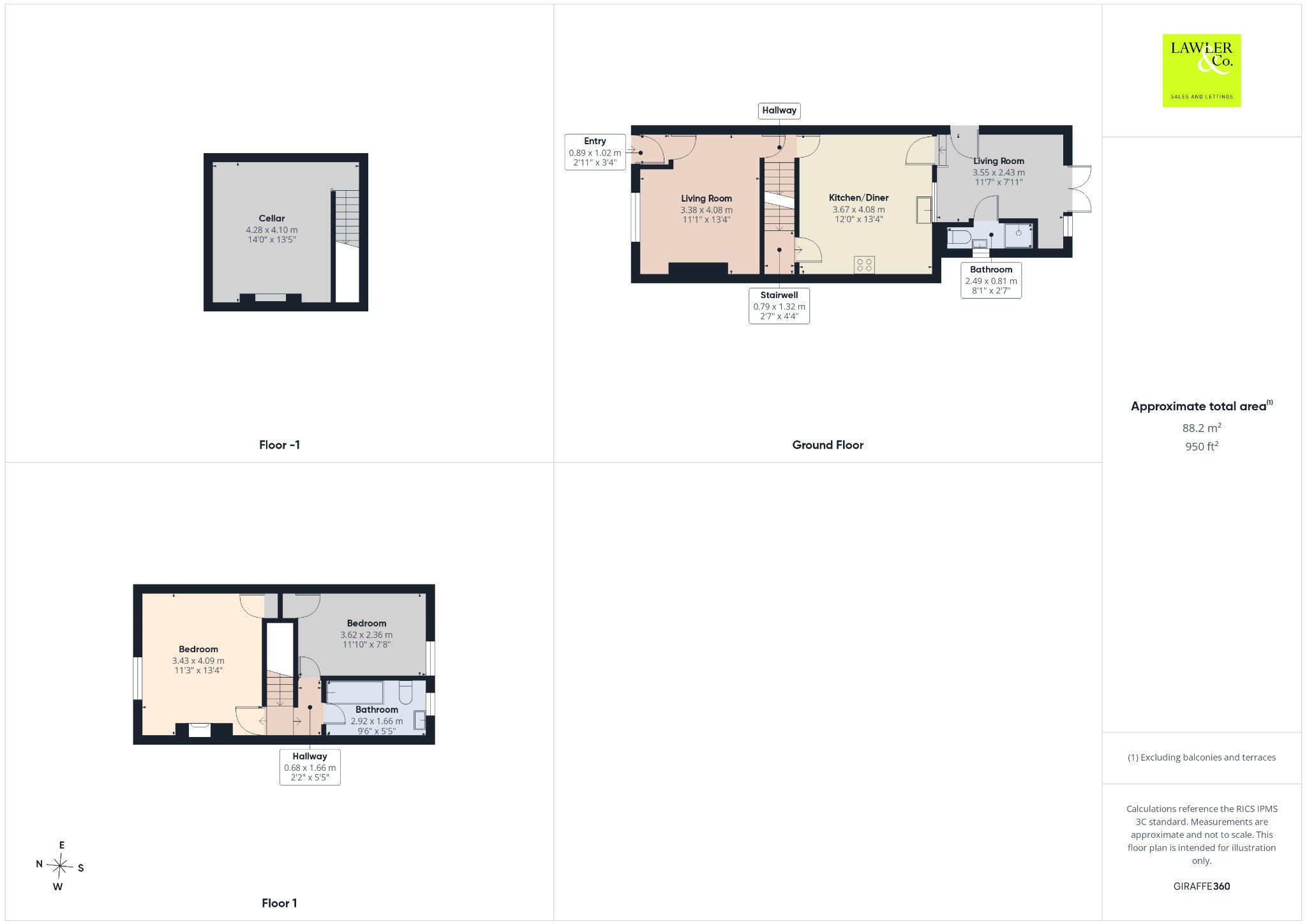 Countess Street, Stockport, Cheshire, SK2 6HB floorplan
