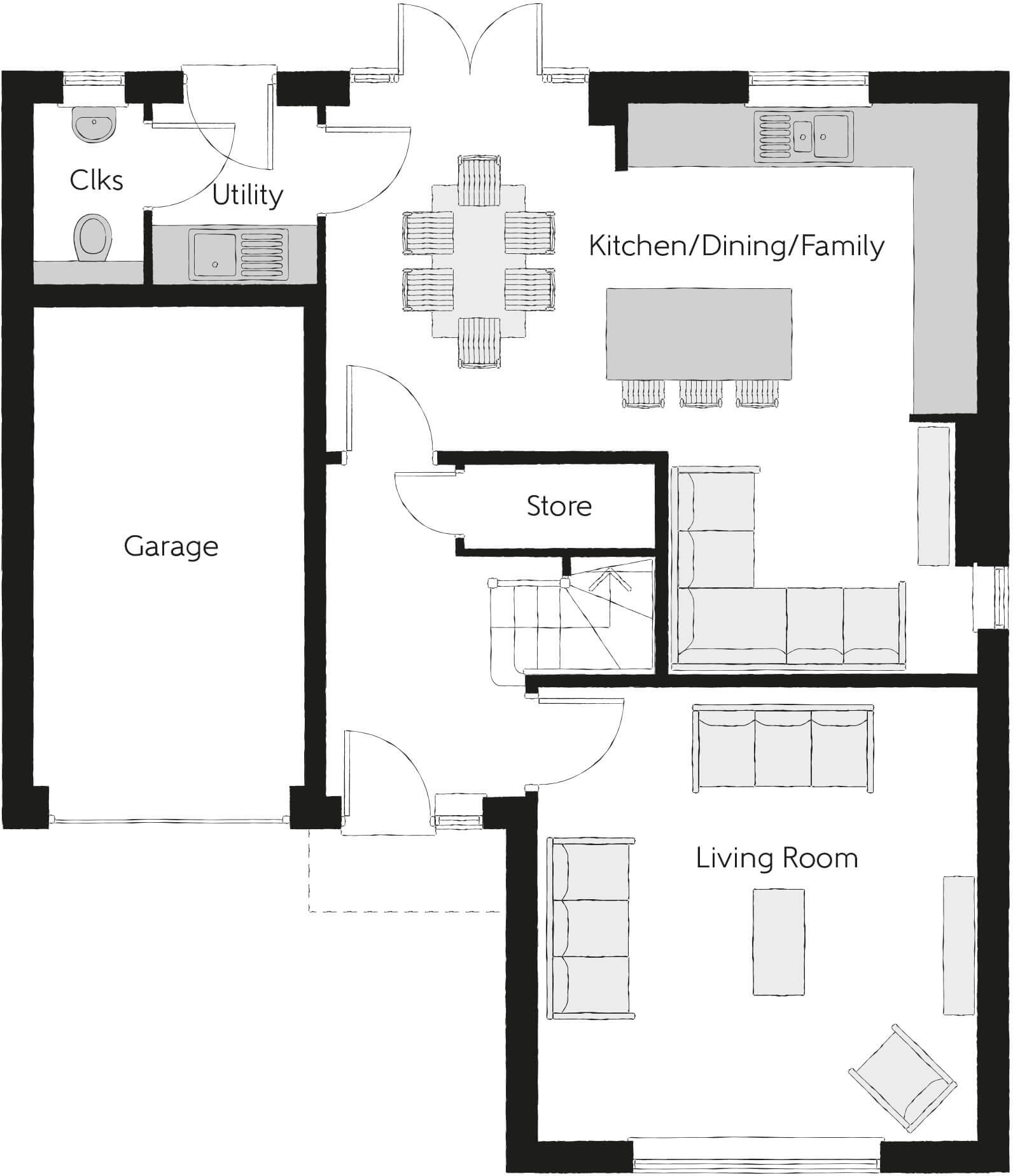 Wrawby Road
Brigg
Lincolnshire
DN20 8RE floorplan