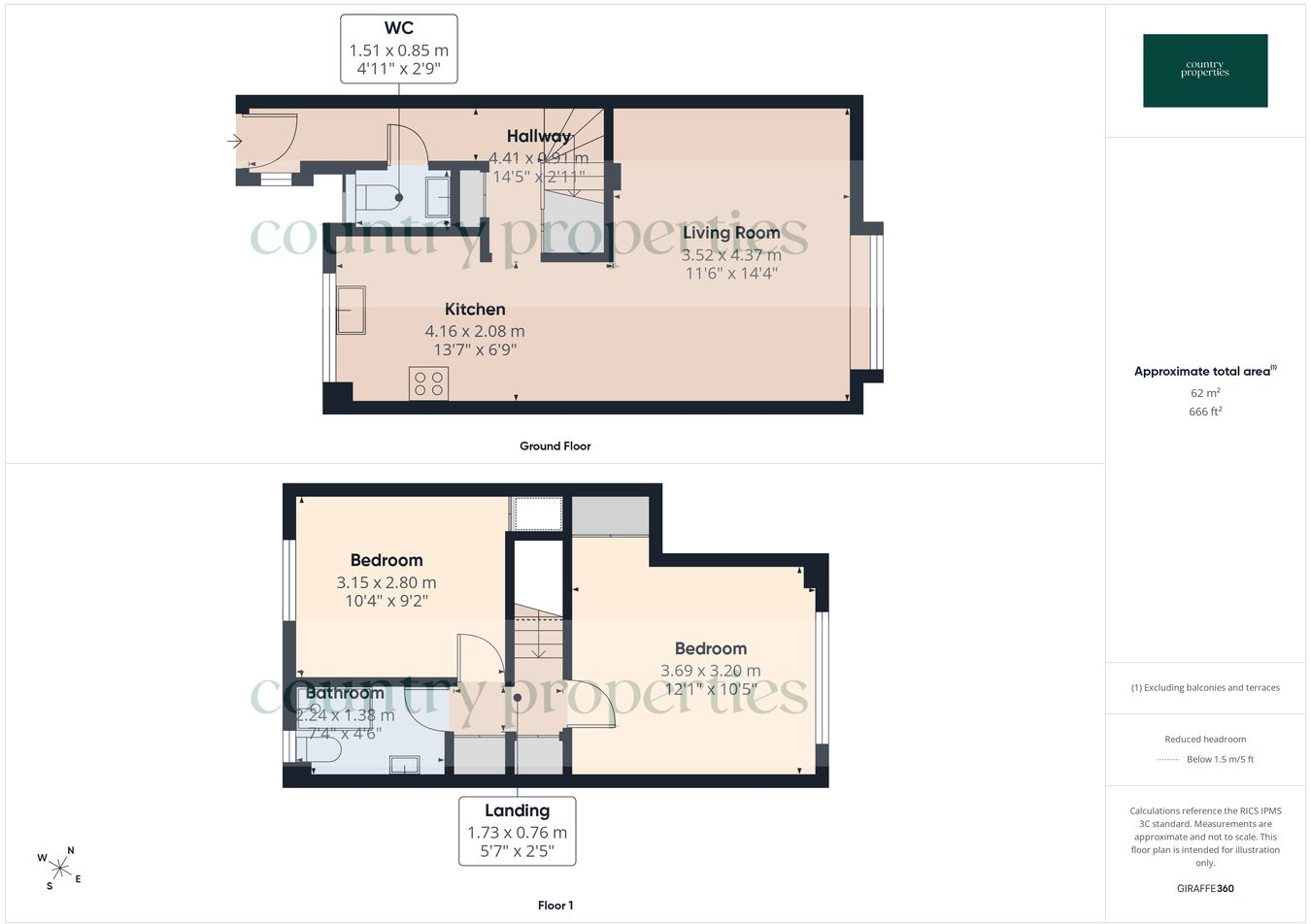 Haygarth, Knebworth, SG3 floorplan