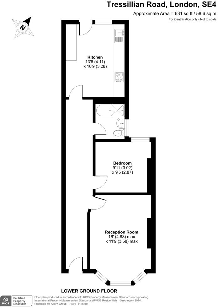 Tressillian Road, London floorplan