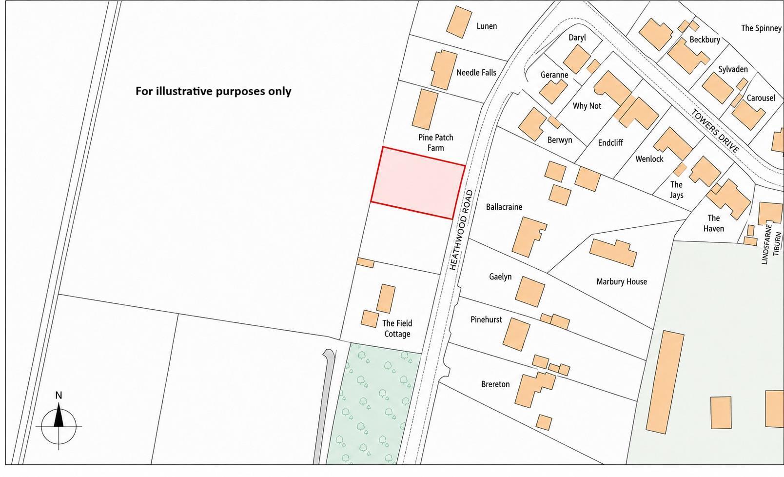 Heathwood Road, Higher Heath. floorplan