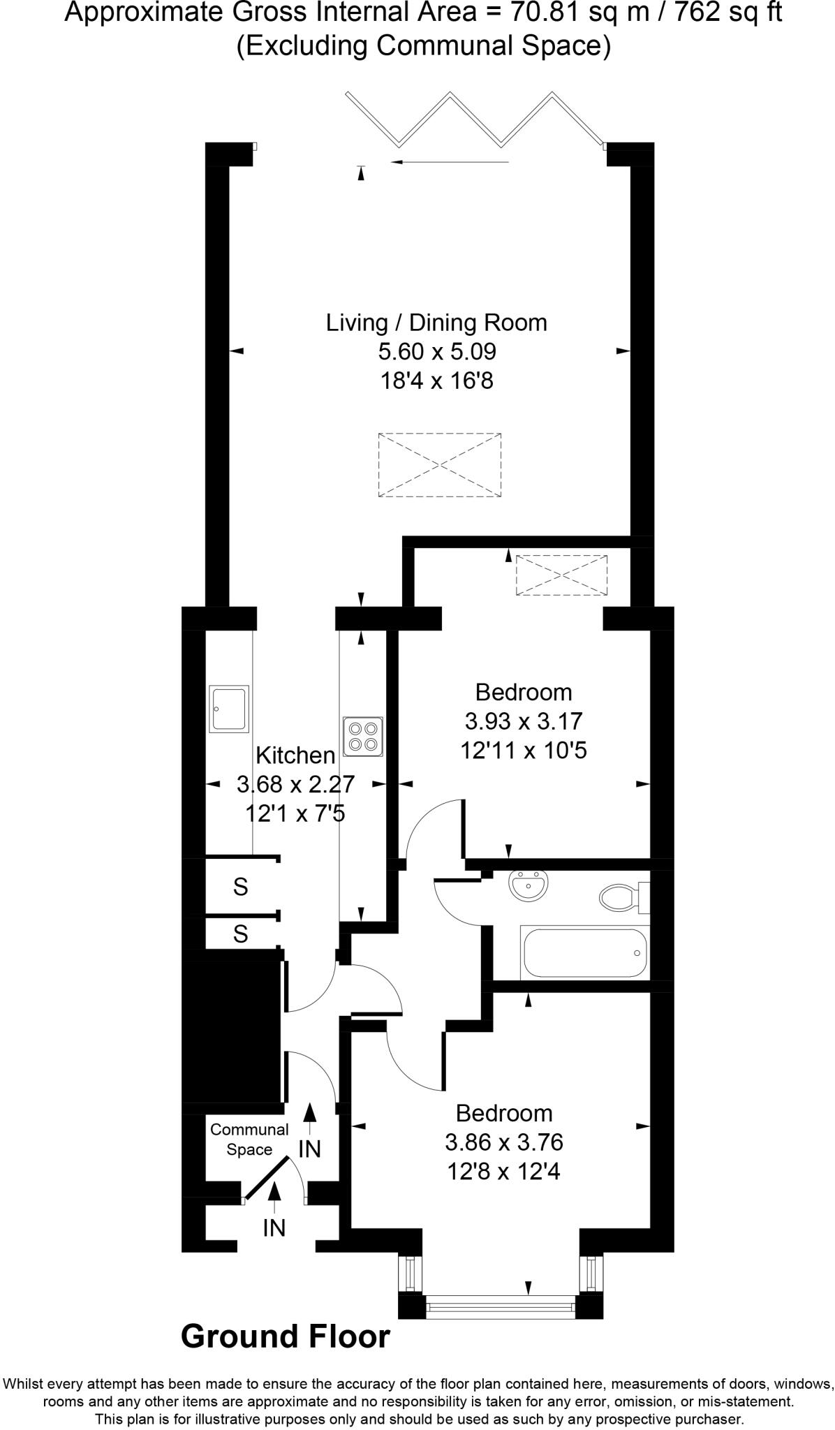 Clifton Road, UB6 floorplan